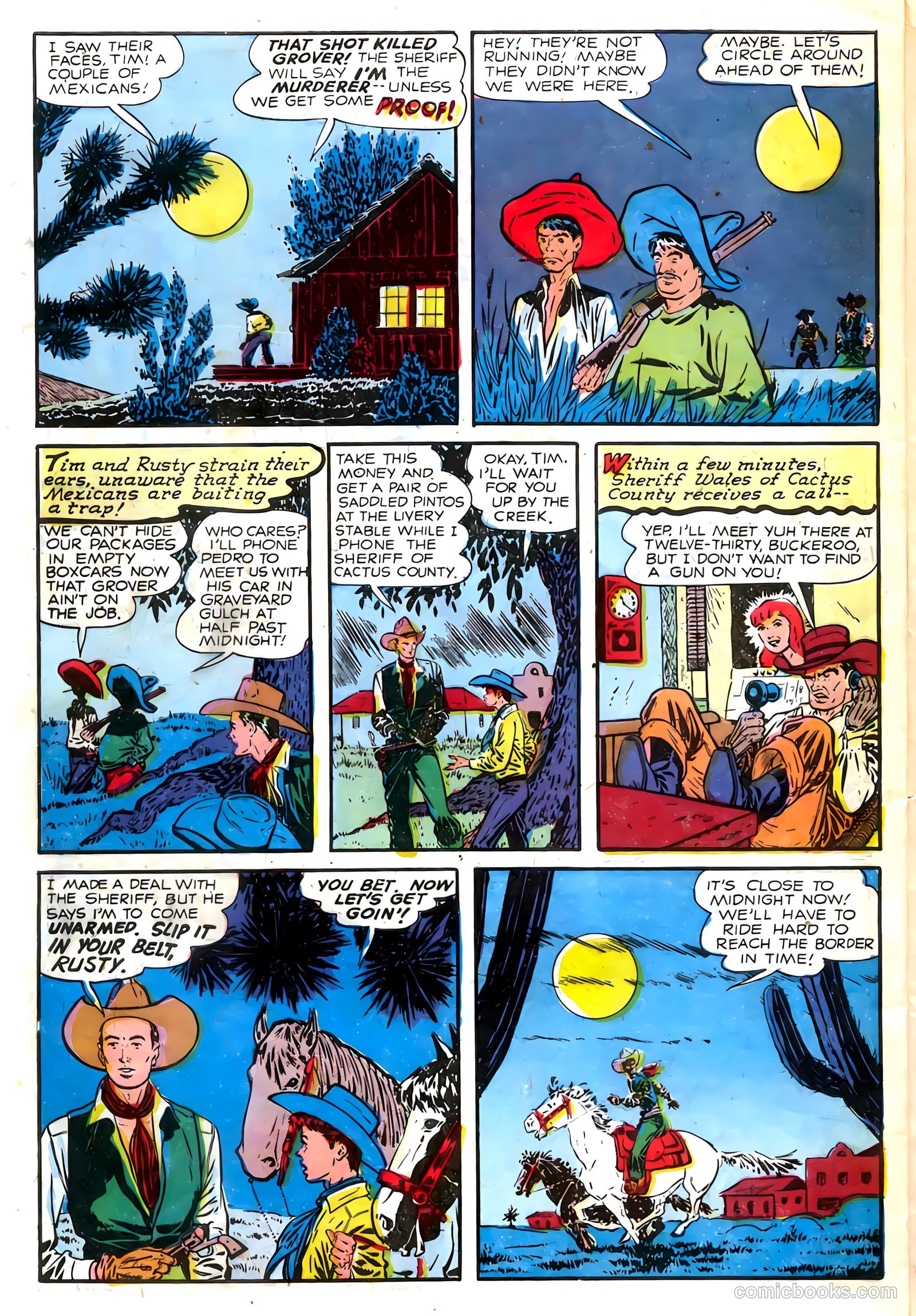 The Hawk #12 (1955) — page 30 of 37
