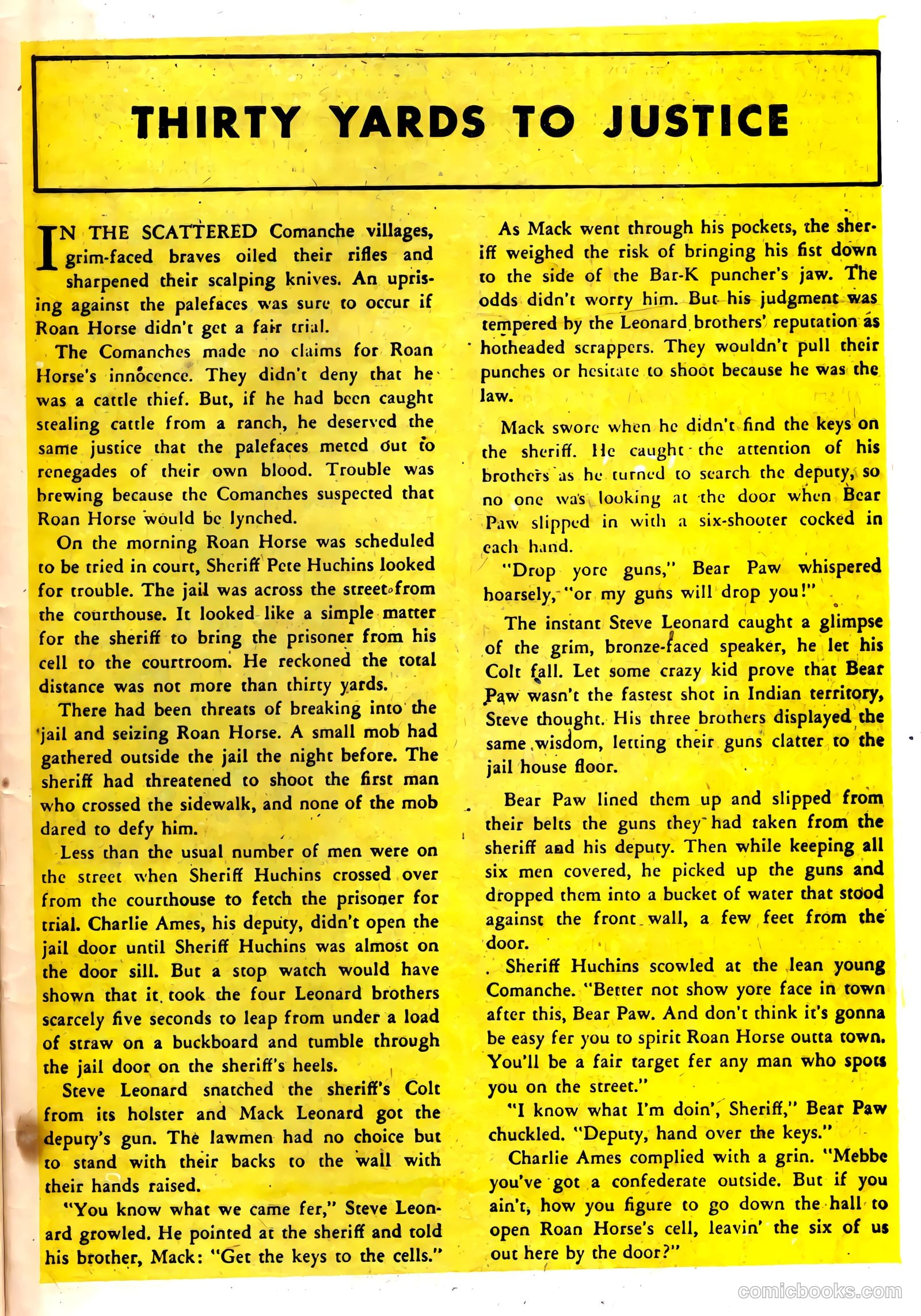 The Hawk #12 (1955) — page 33 of 37