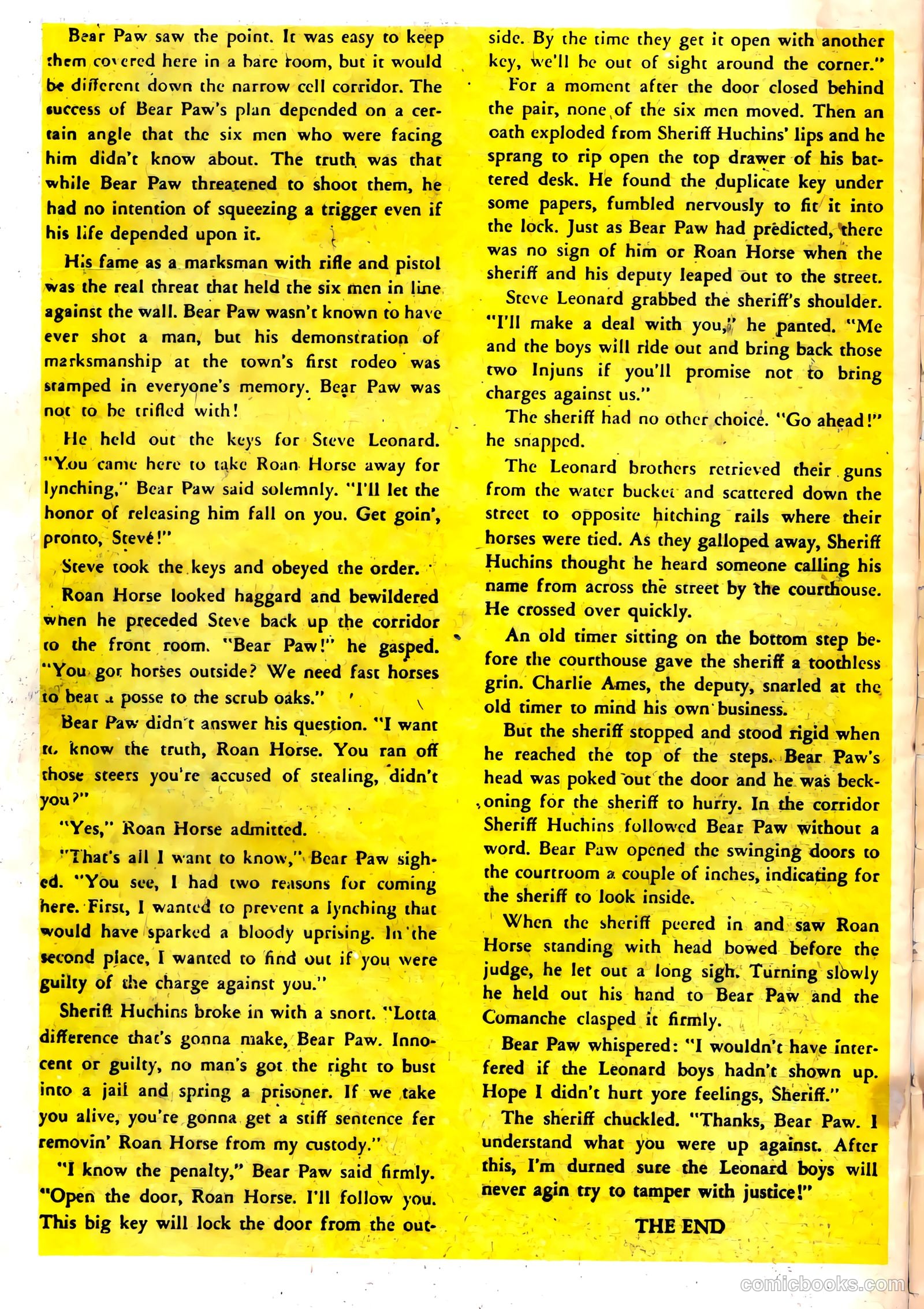 The Hawk #12 (1955) — page 34 of 37