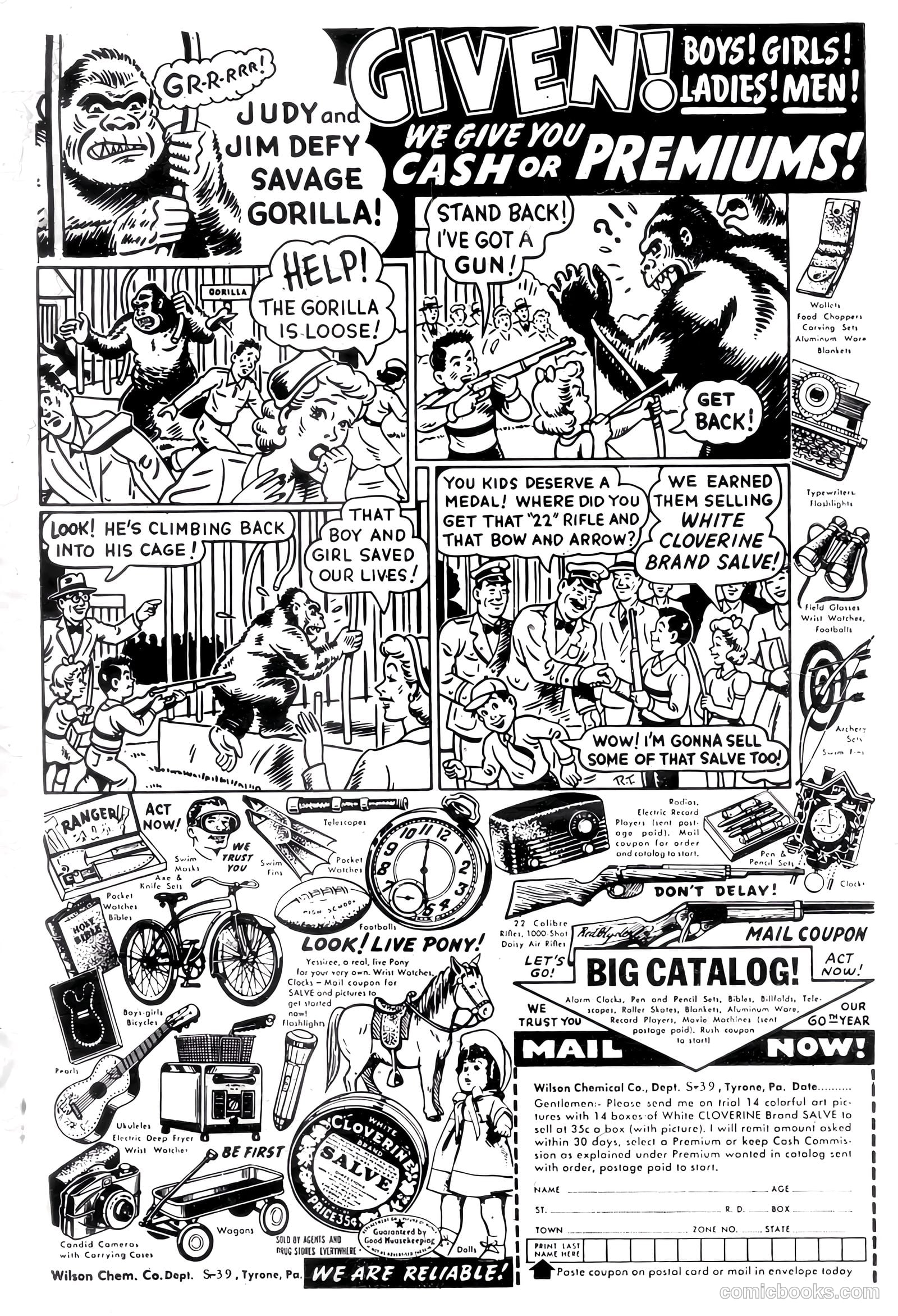 The Hawk #12 (1955) — page 35 of 37