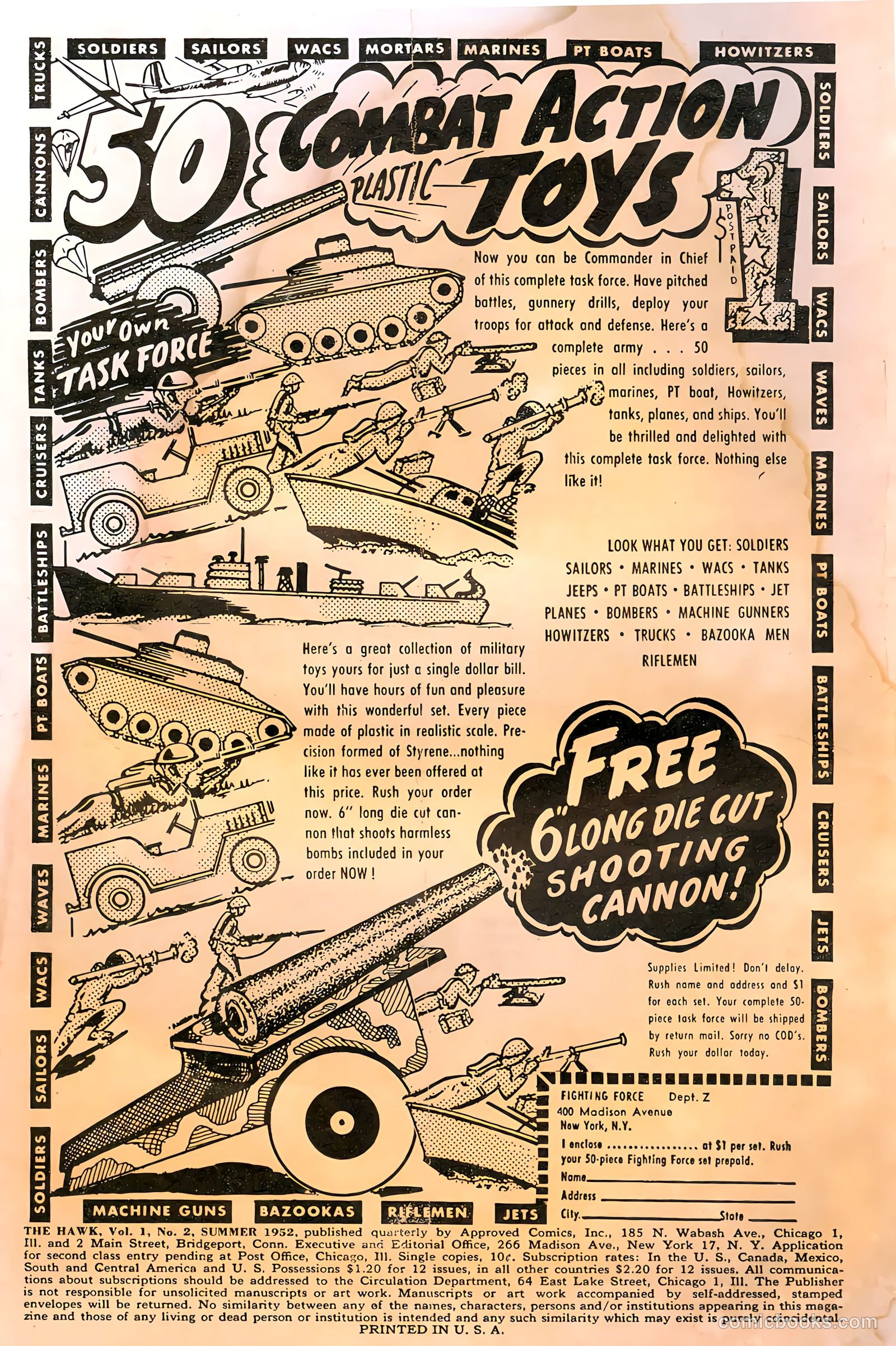 The Hawk #2 (1952) — page 2
