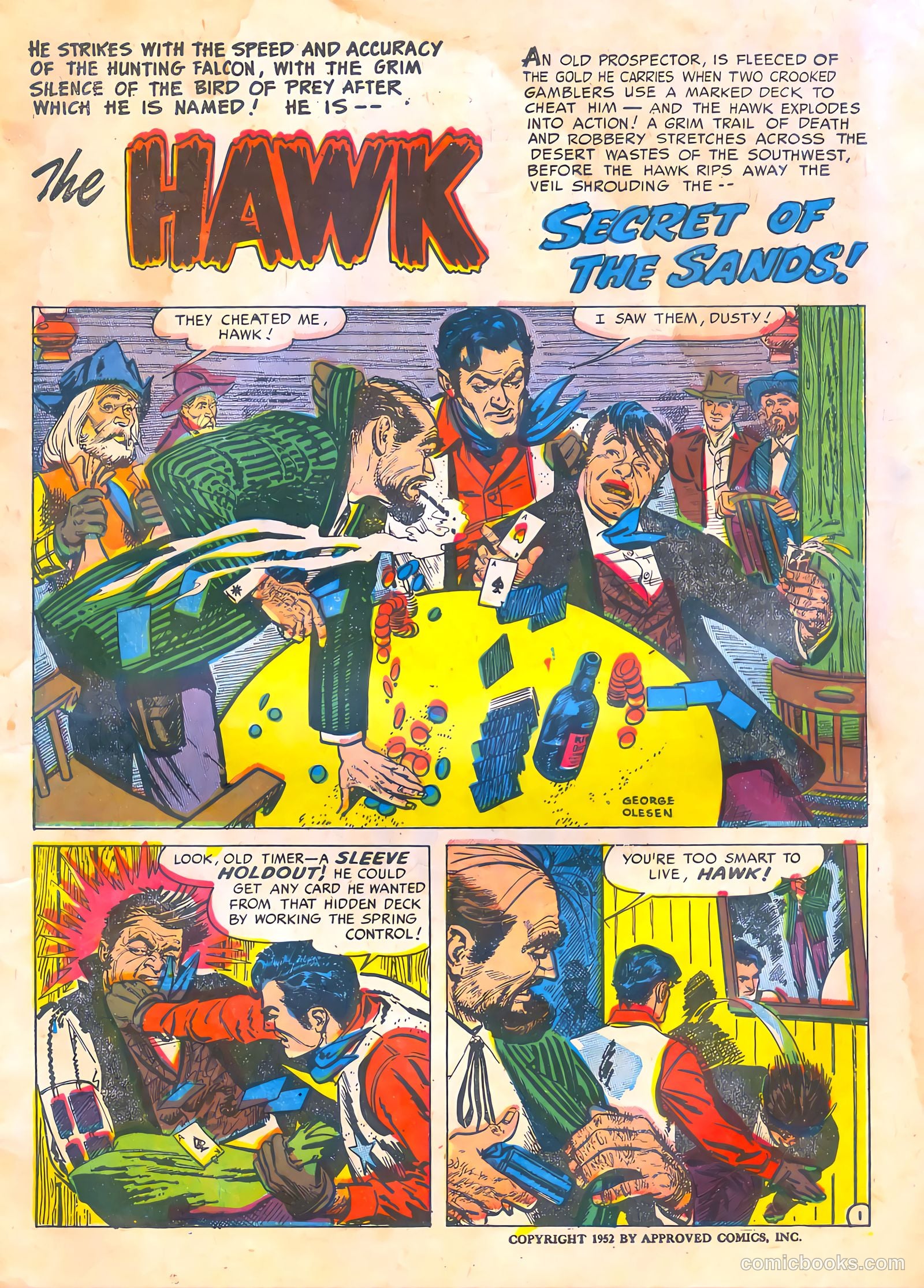 The Hawk #2 (1952) — page 3