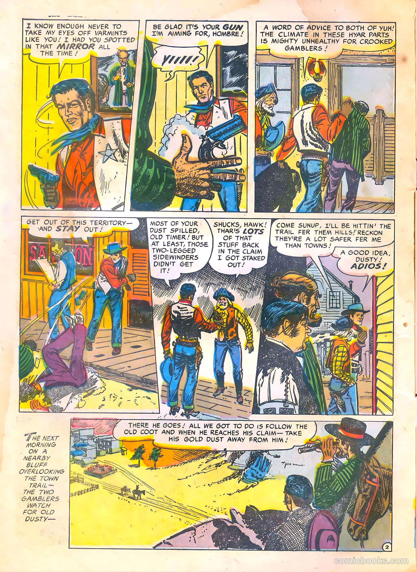The Hawk #2 (1952) — page 4