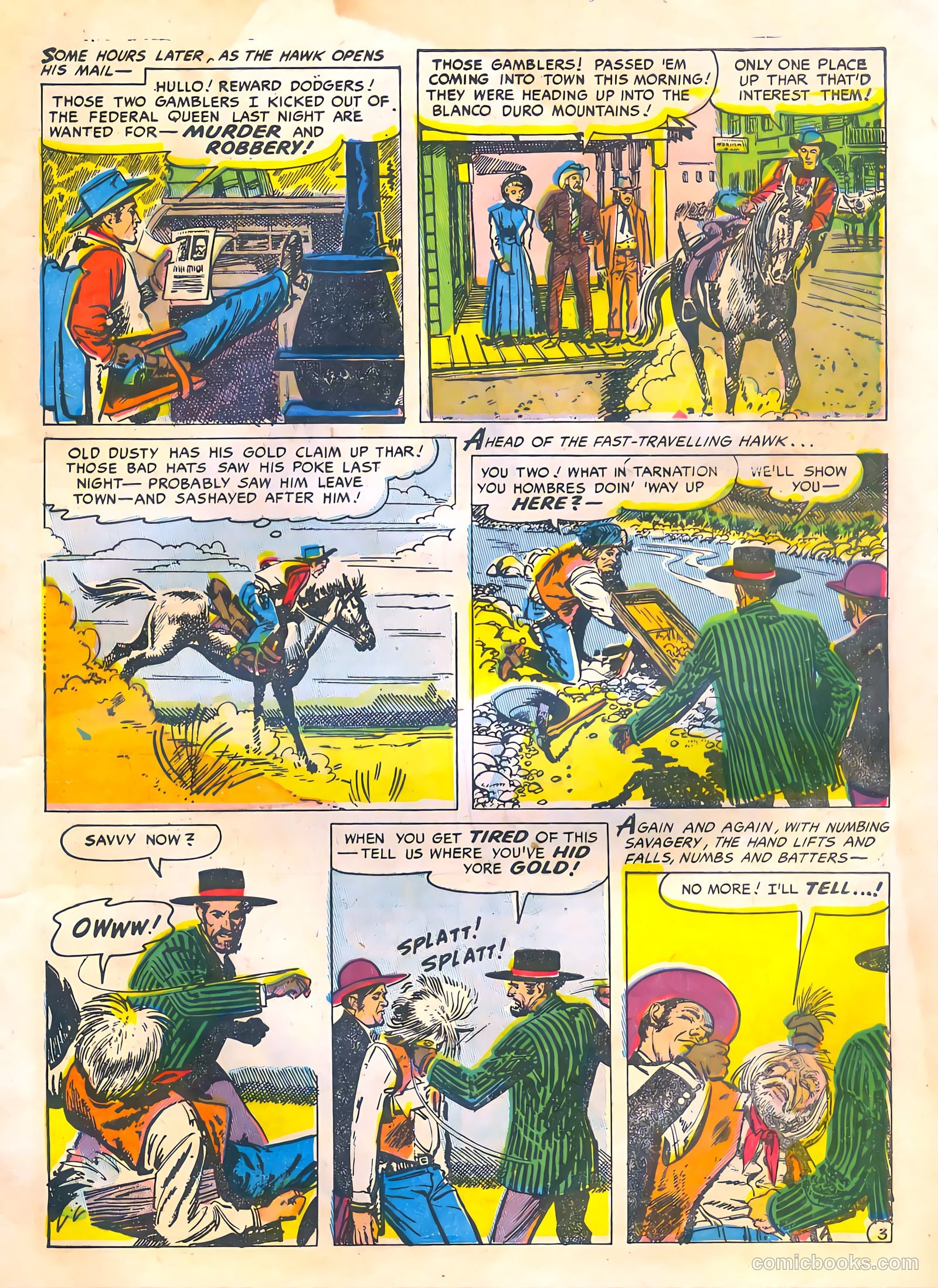 The Hawk #2 (1952) — page 5