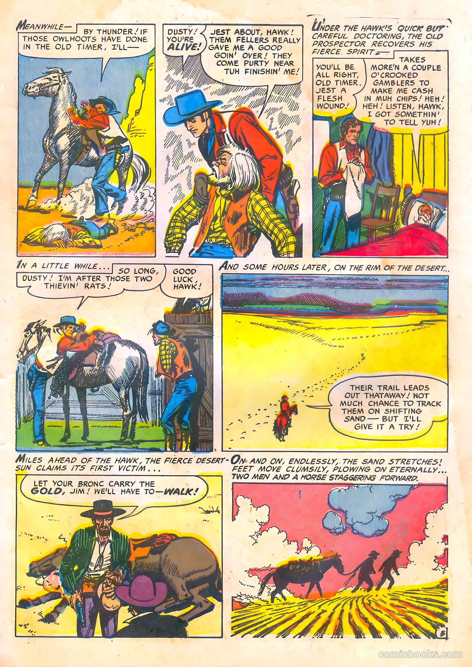 The Hawk #2 (1952) — page 7