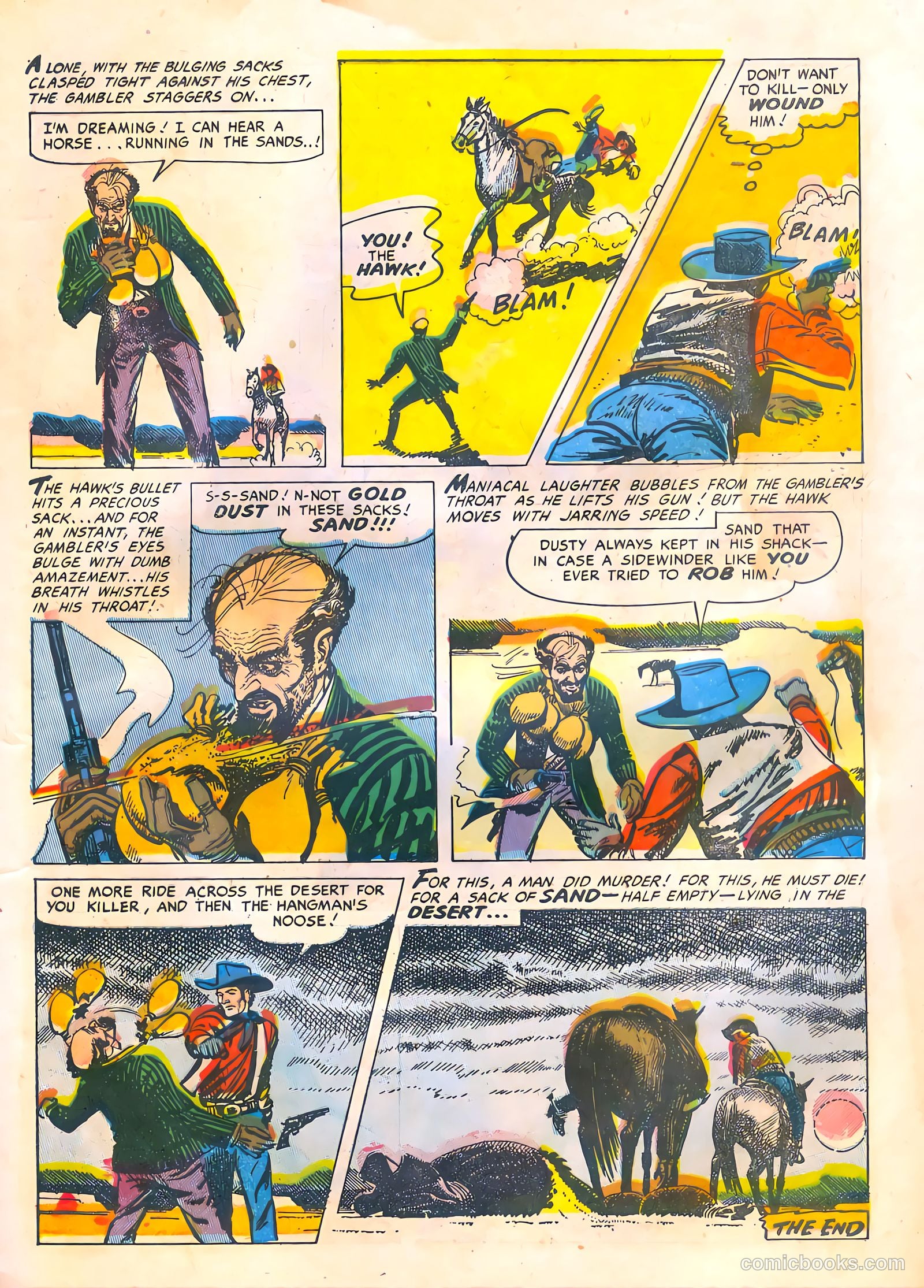 The Hawk #2 (1952) — page 9