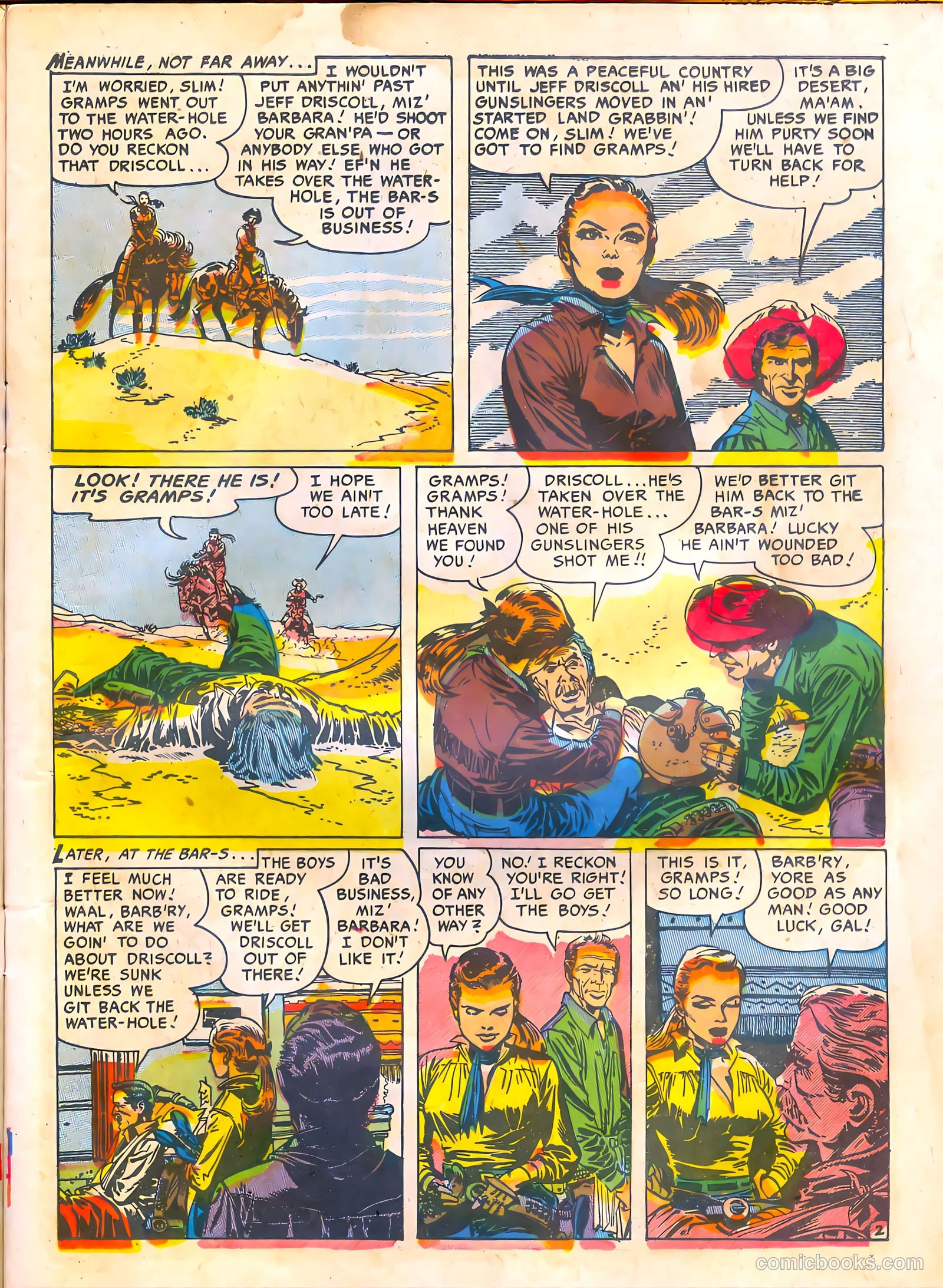The Hawk #2 (1952) — page 11