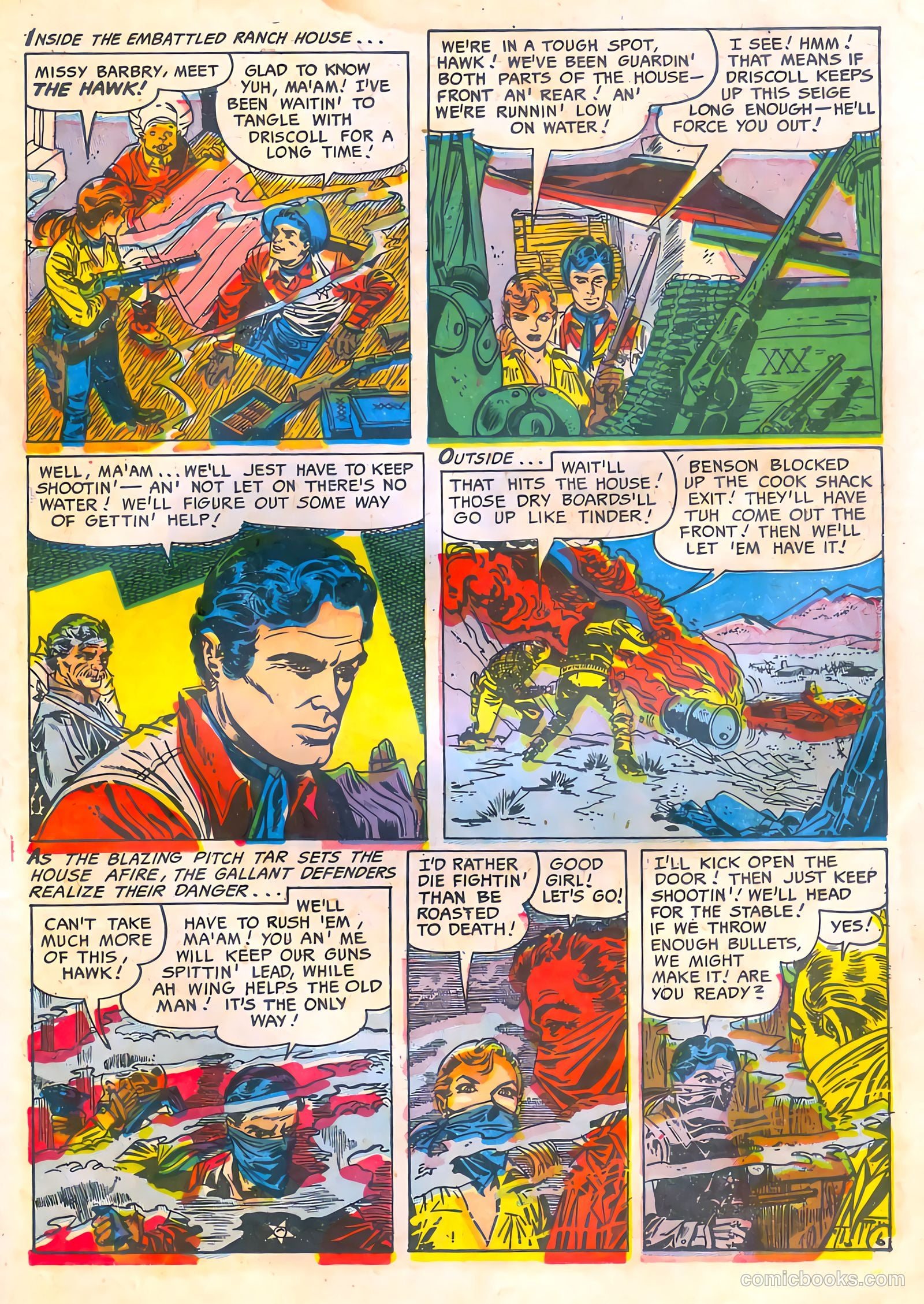 The Hawk #2 (1952) — page 15
