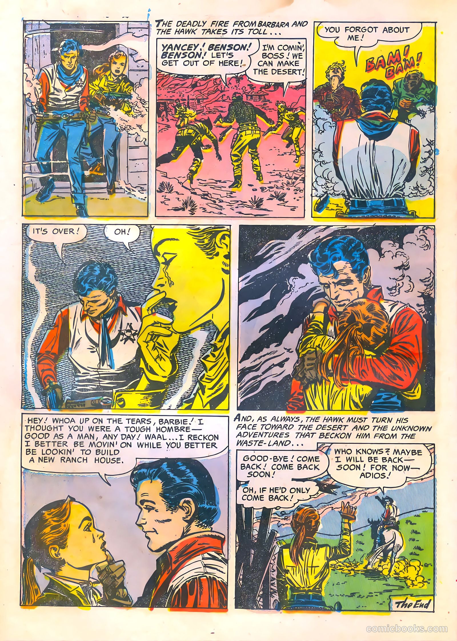 The Hawk #2 (1952) — page 16