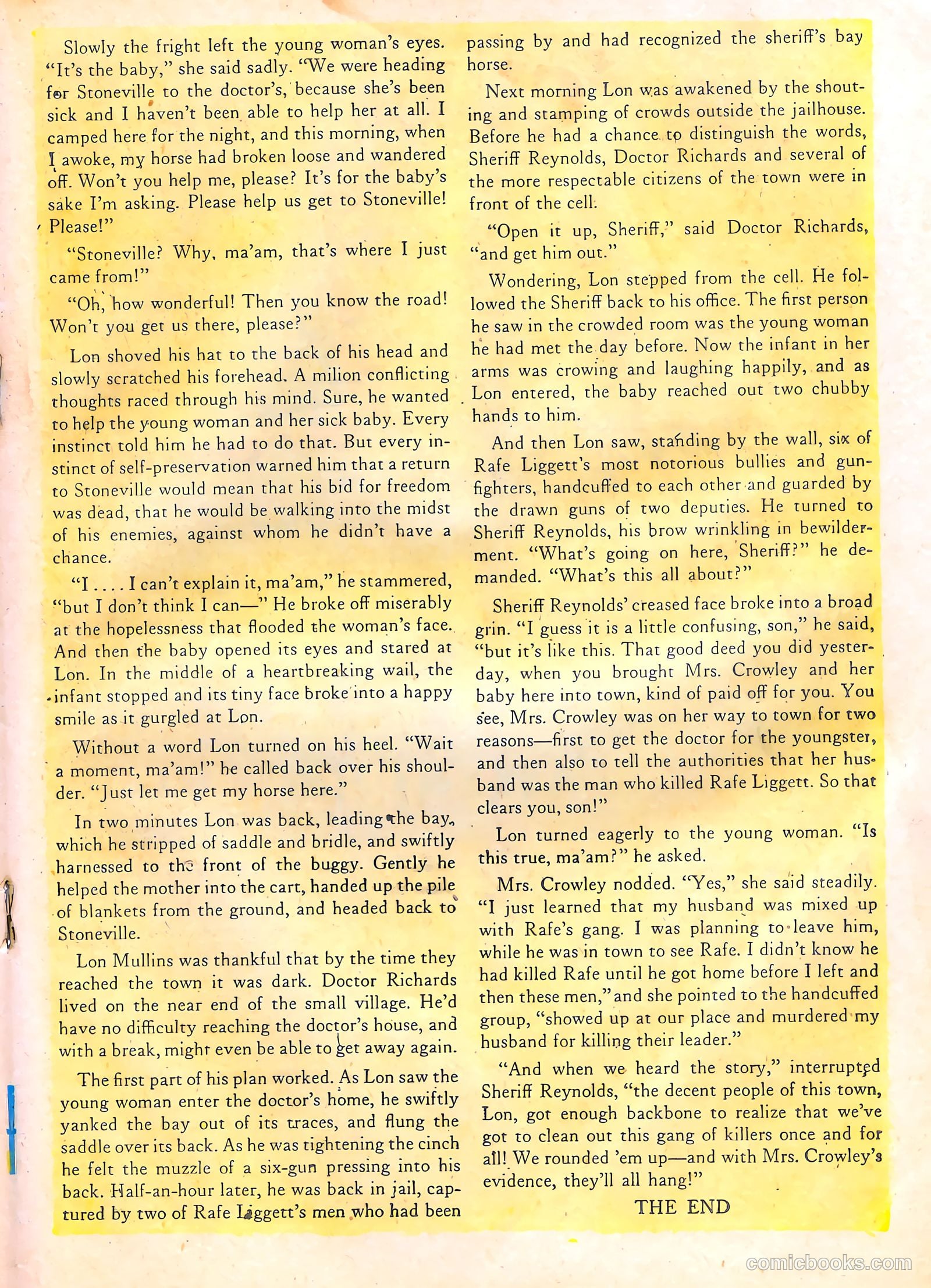 The Hawk #2 (1952) — page 19