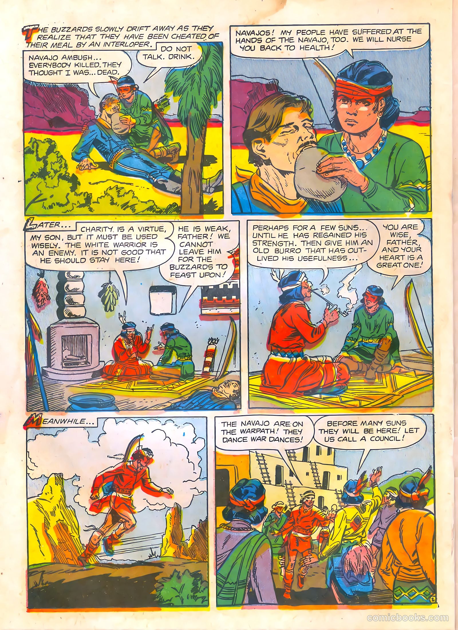 The Hawk #2 (1952) — page 22