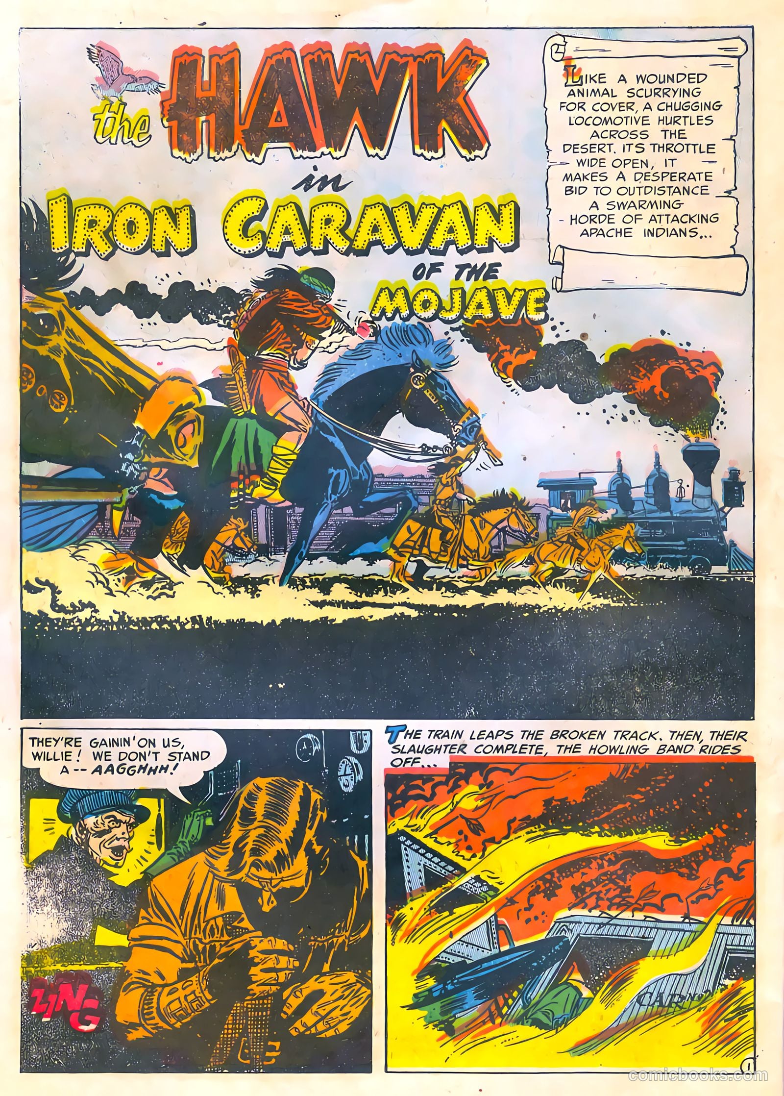 The Hawk #2 (1952) — page 28