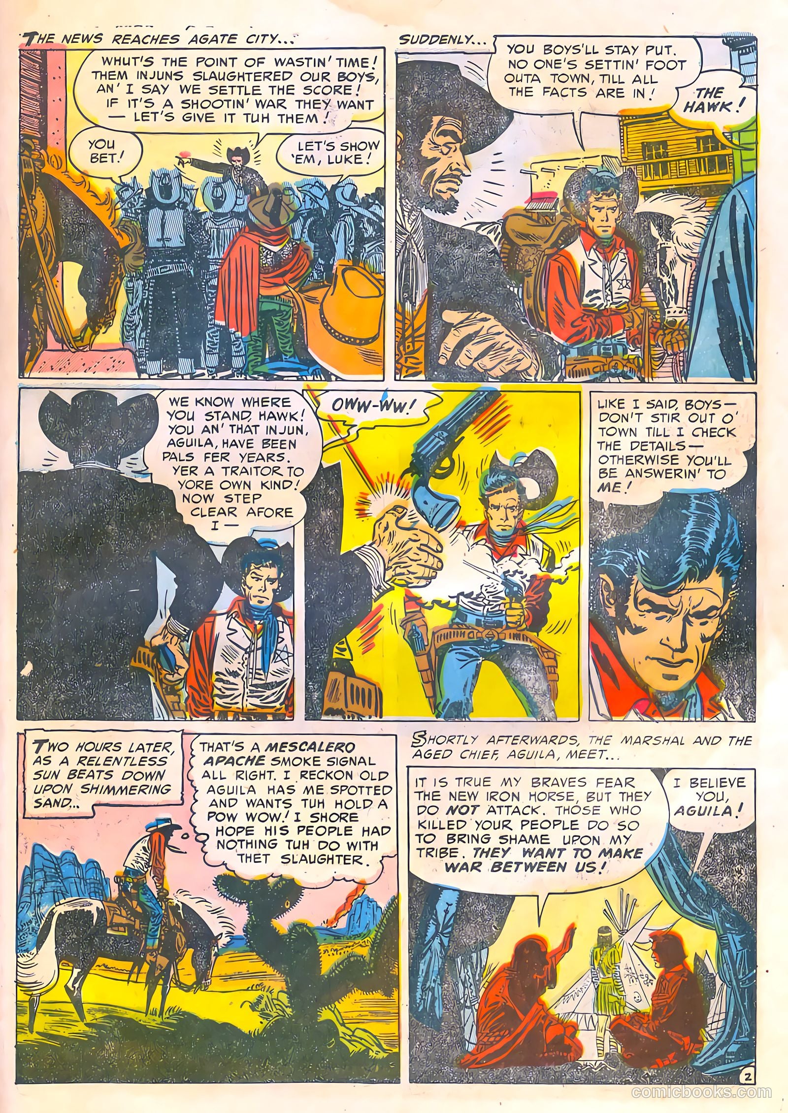 The Hawk #2 (1952) — page 29