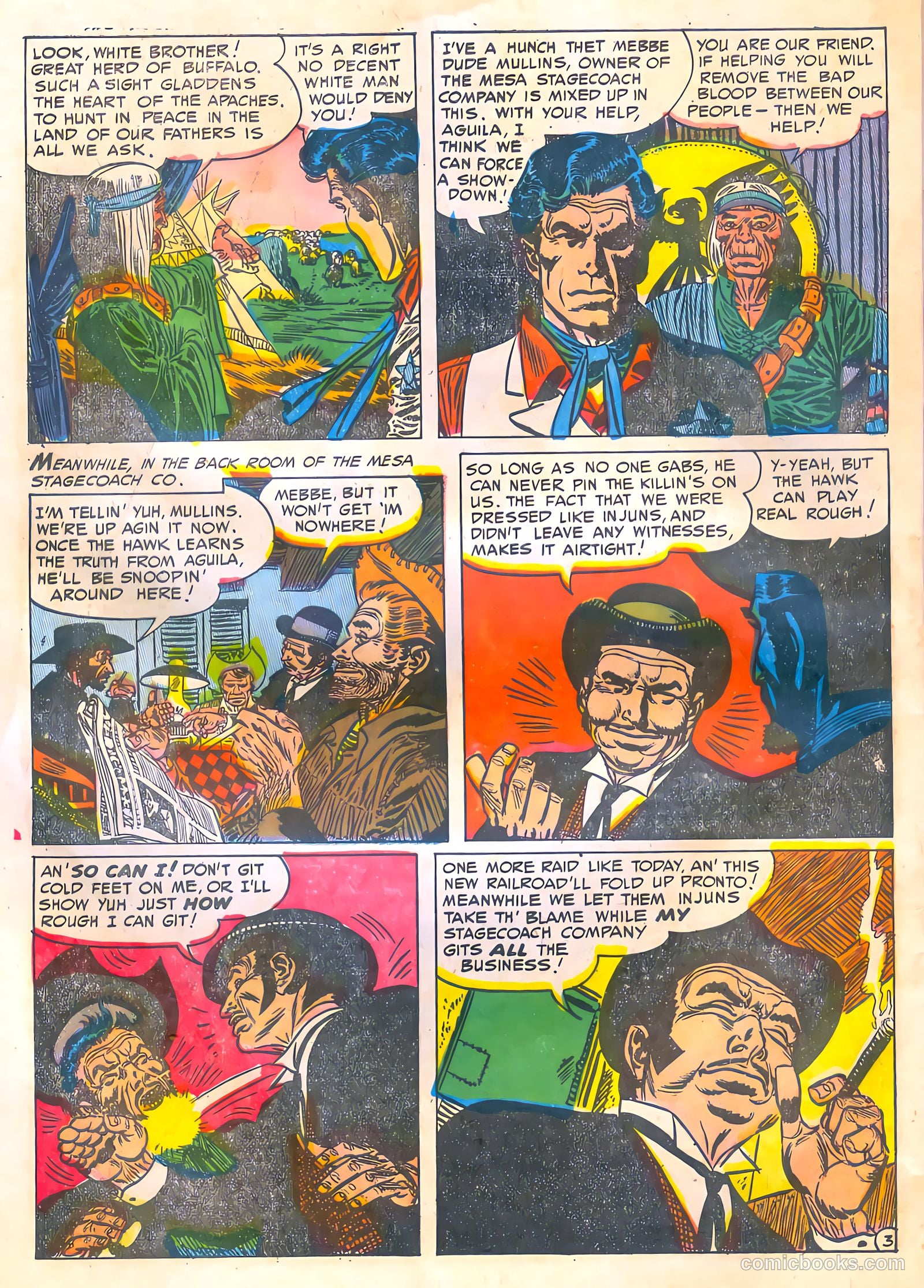The Hawk #2 (1952) — page 30
