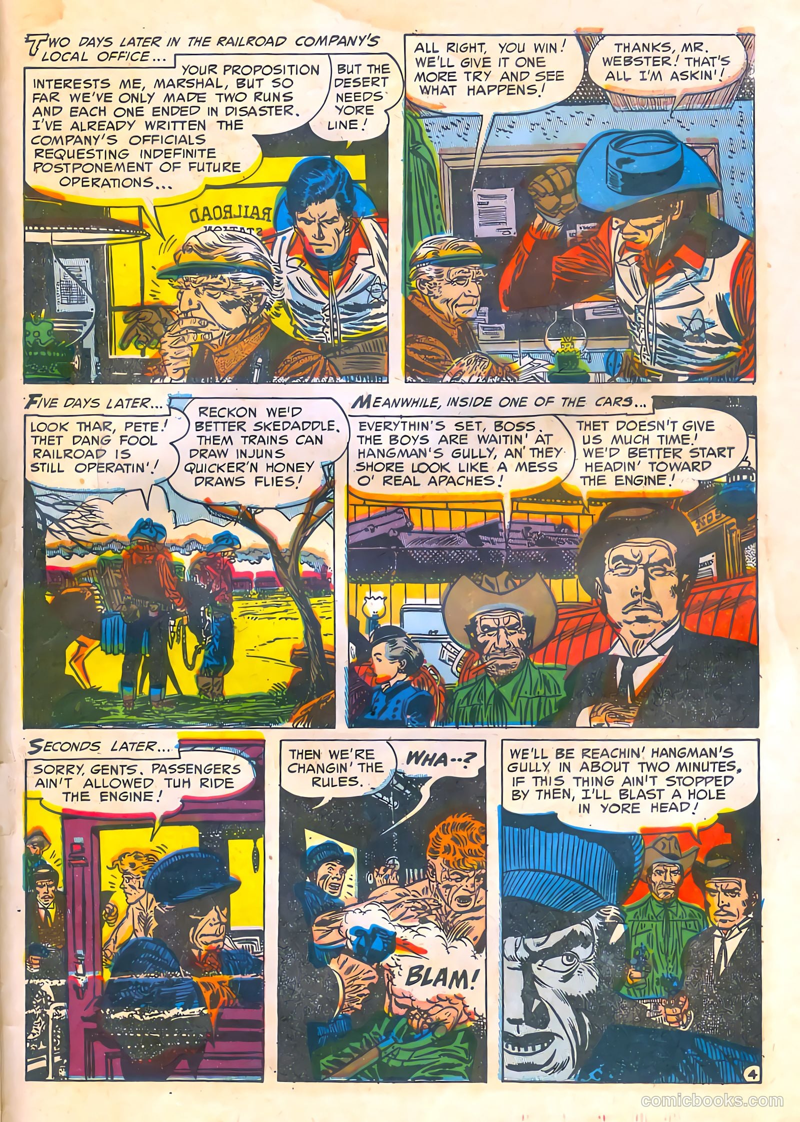 The Hawk #2 (1952) — page 31