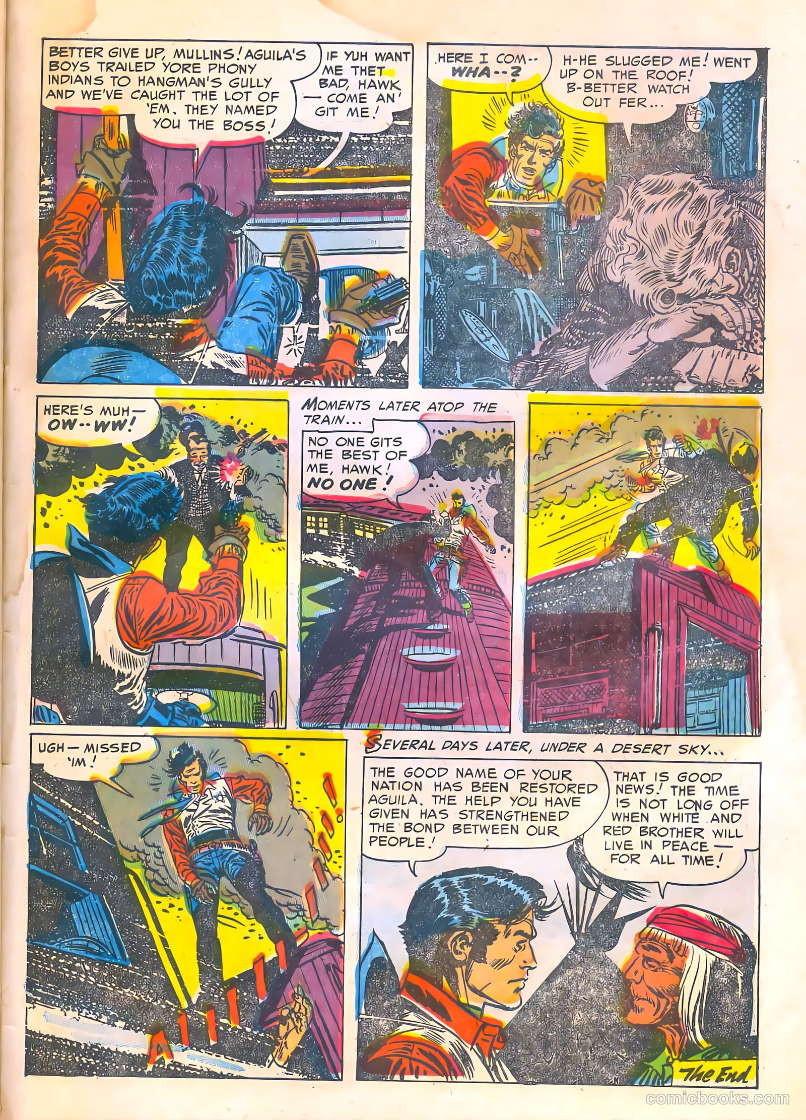 The Hawk #2 (1952) — page 33