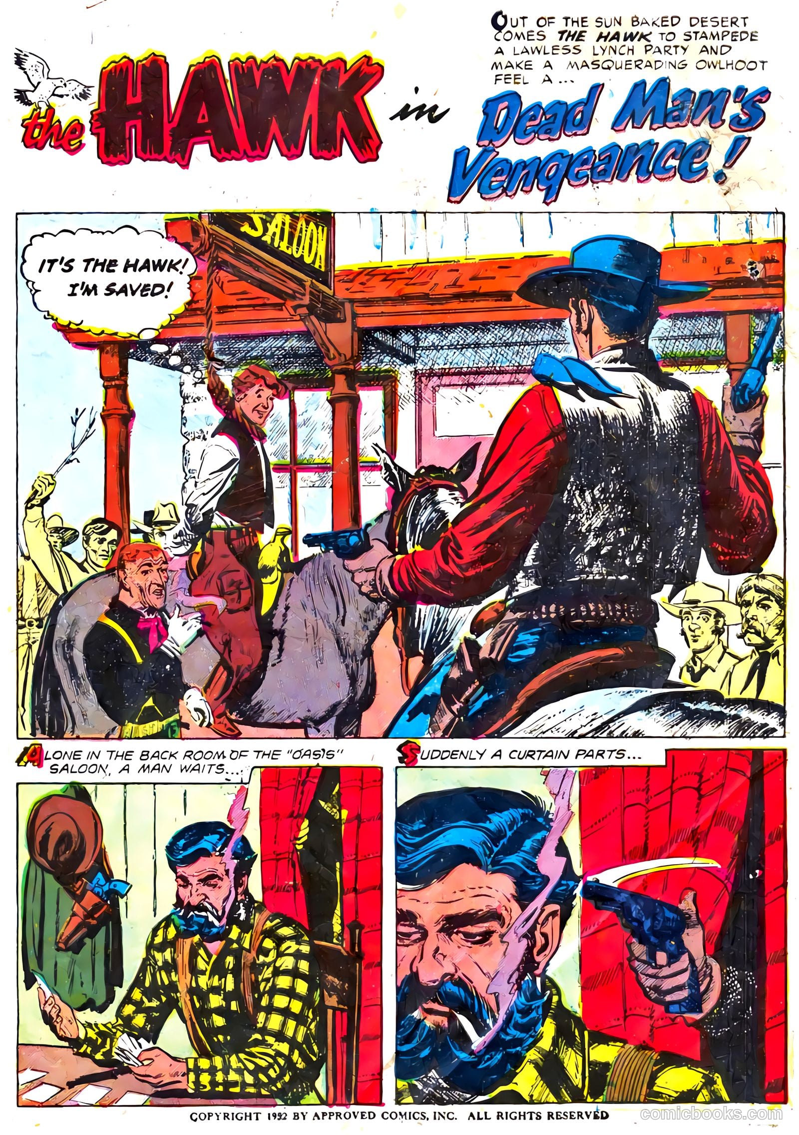The Hawk #3 (1952) — page 4