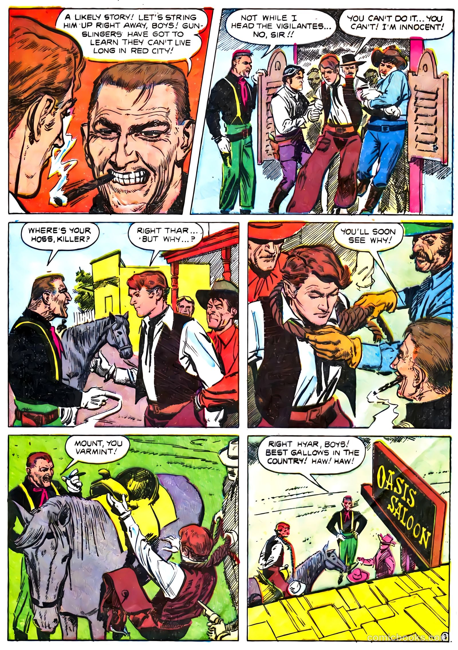 The Hawk #3 (1952) — page 6