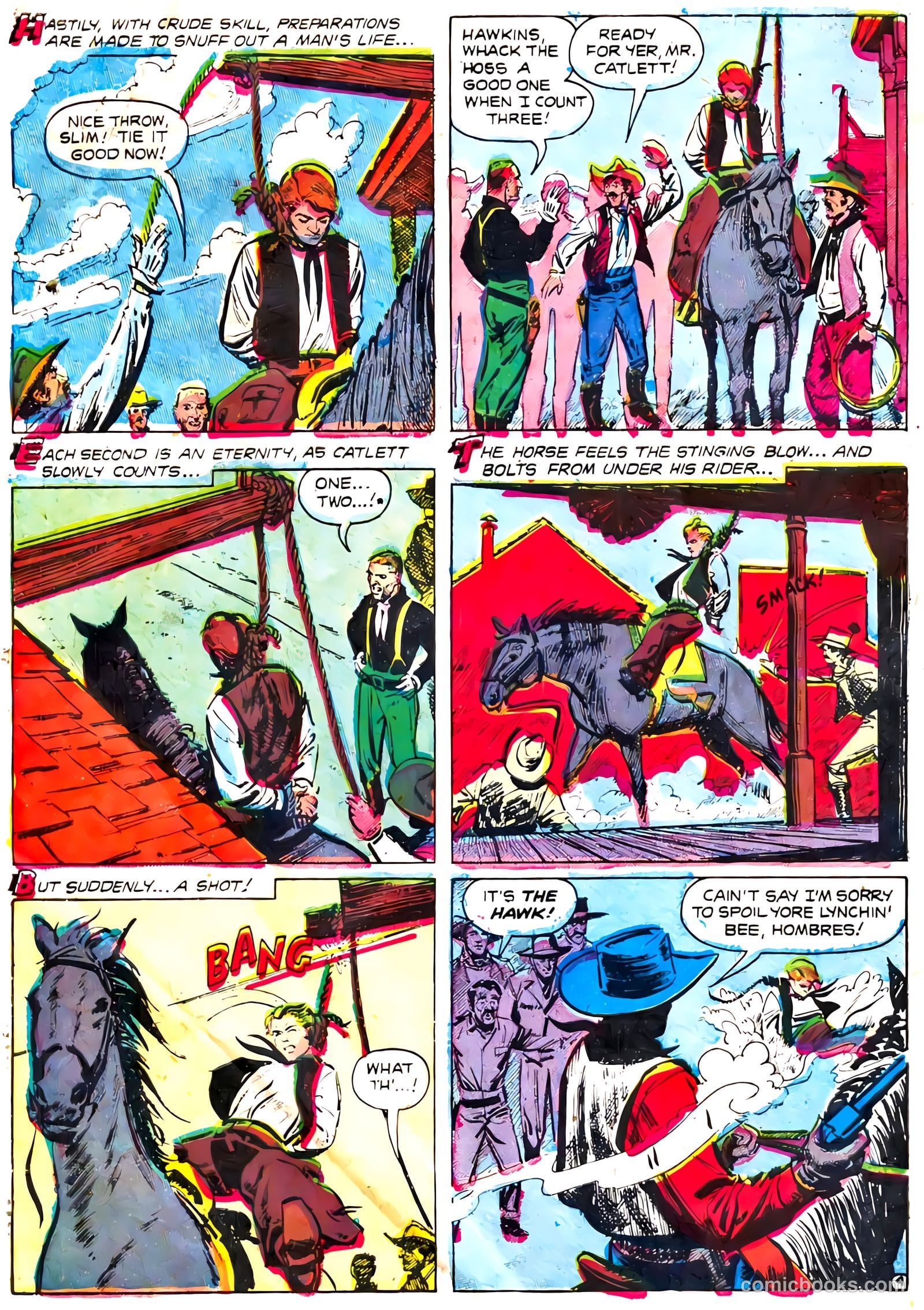 The Hawk #3 (1952) — page 7