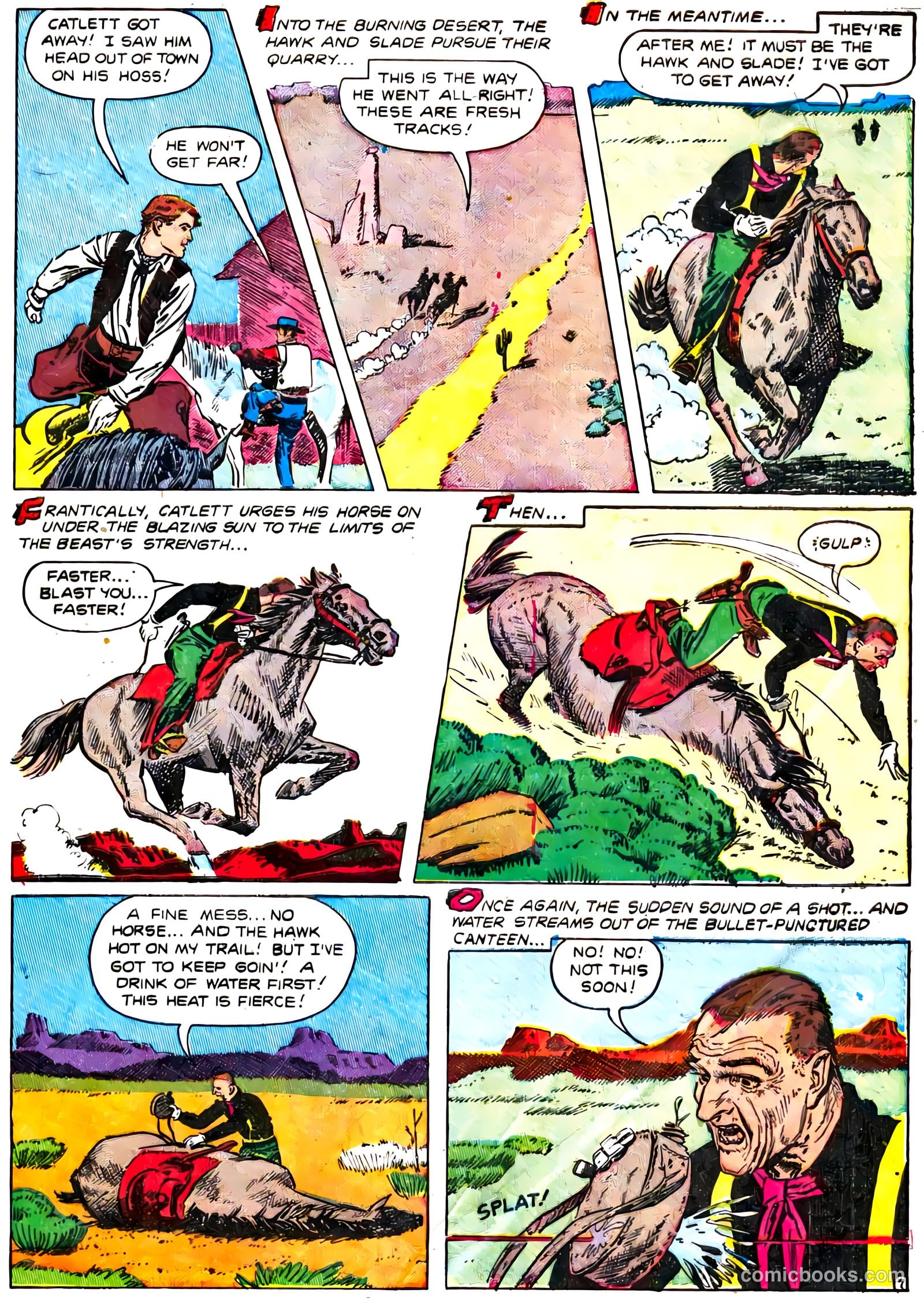 The Hawk #3 (1952) — page 10
