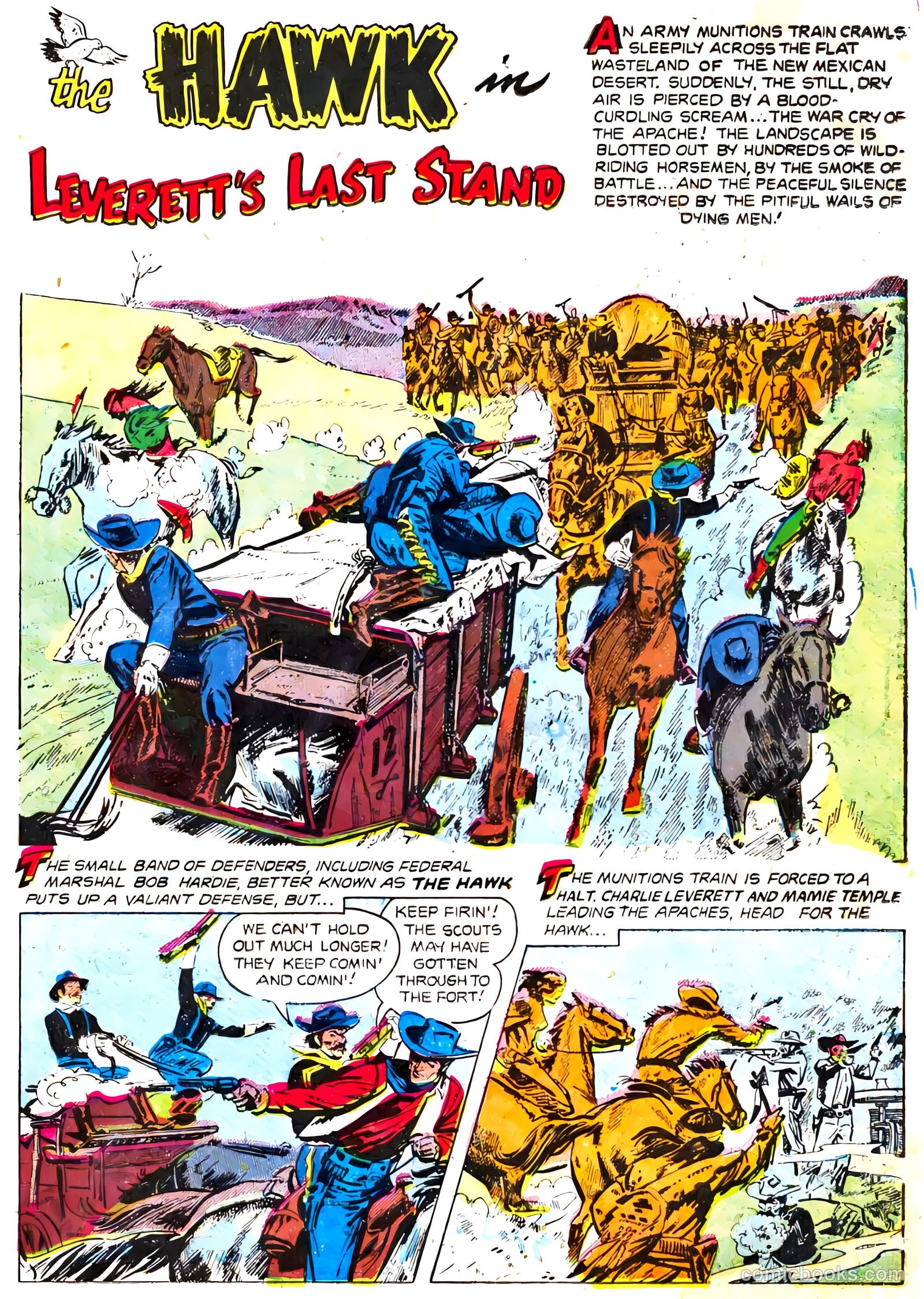 The Hawk #3 (1952) — page 12