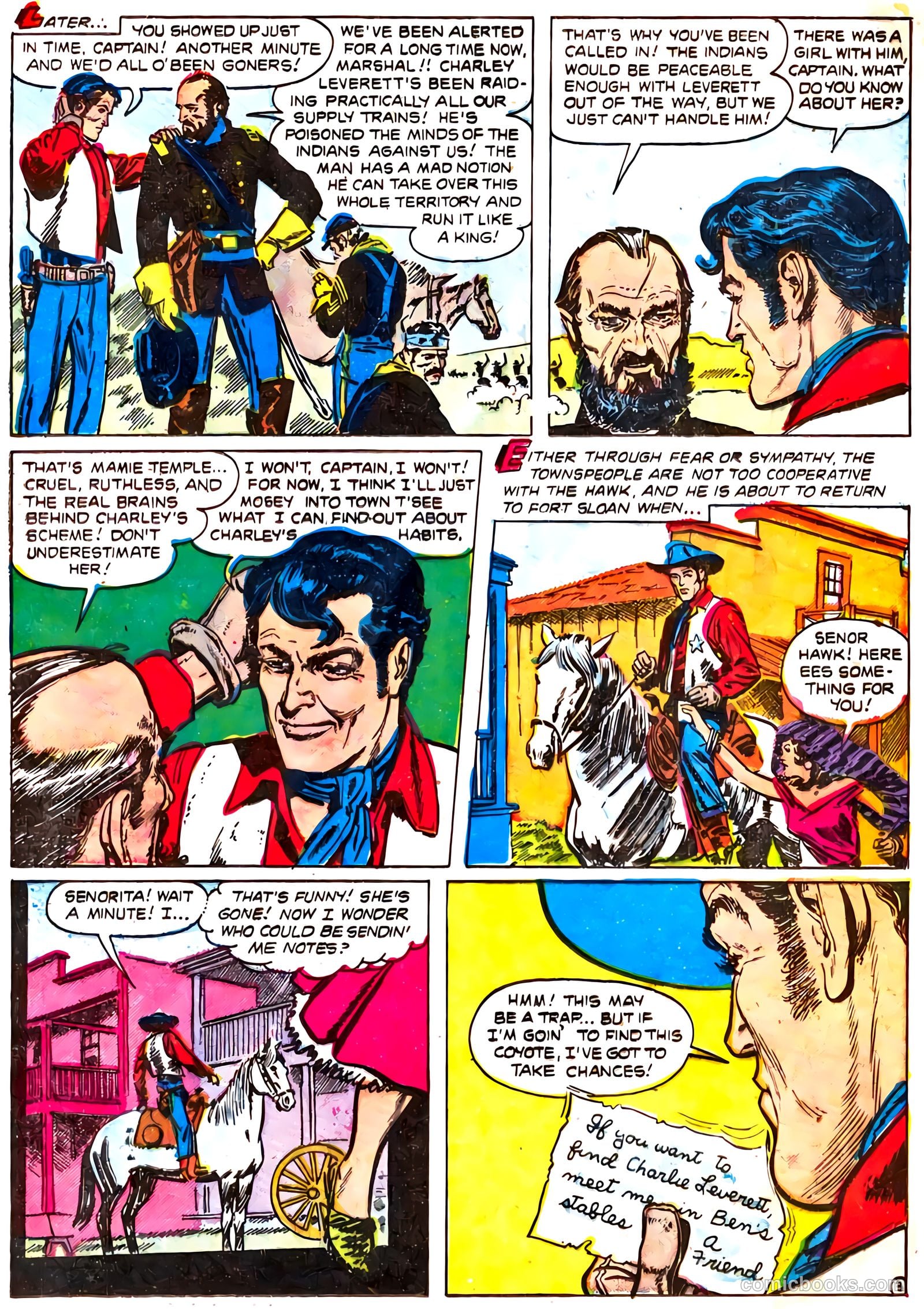 The Hawk #3 (1952) — page 14