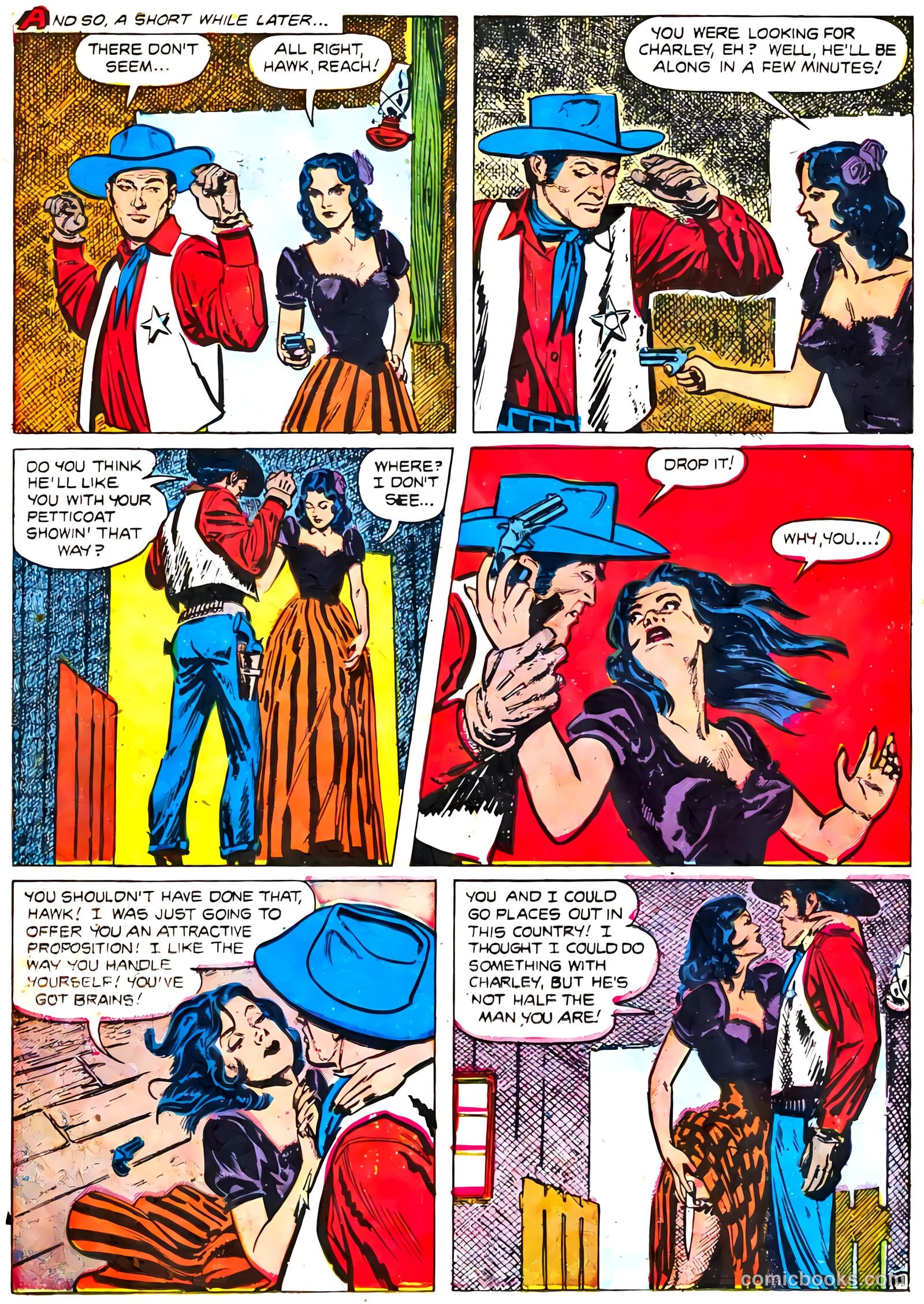 The Hawk #3 (1952) — page 15