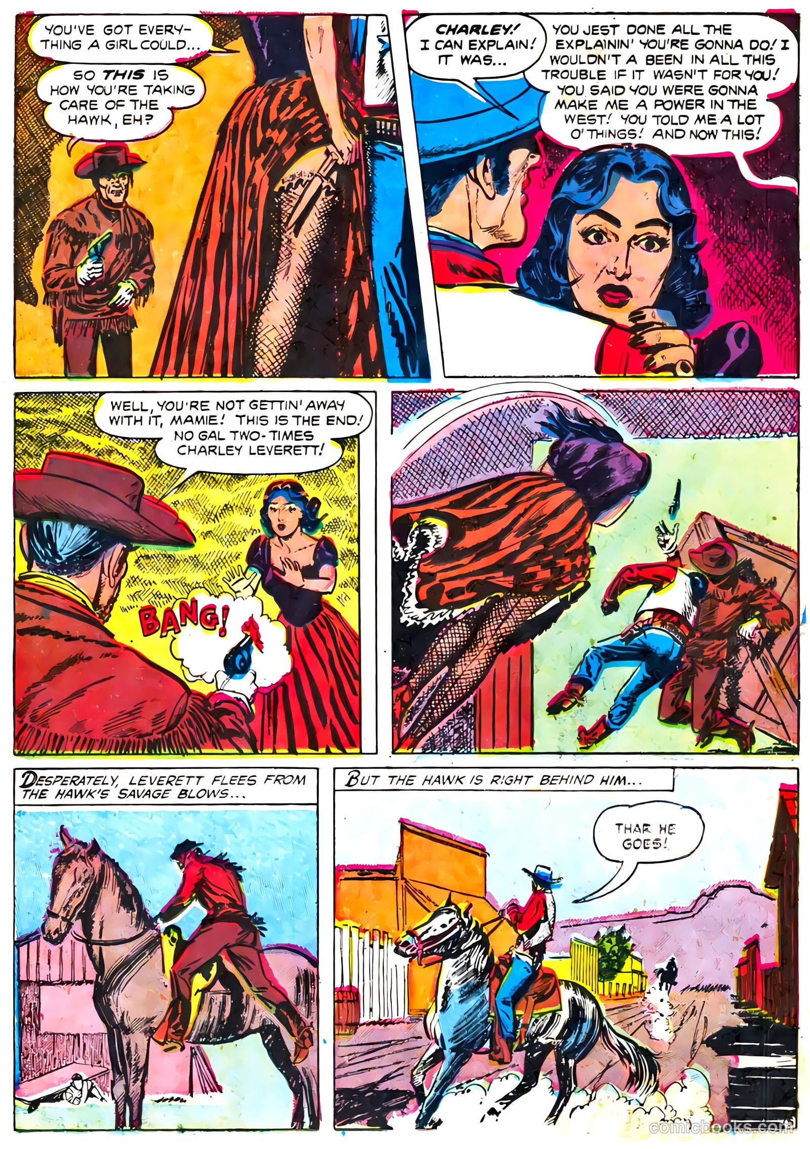 The Hawk #3 (1952) — page 16