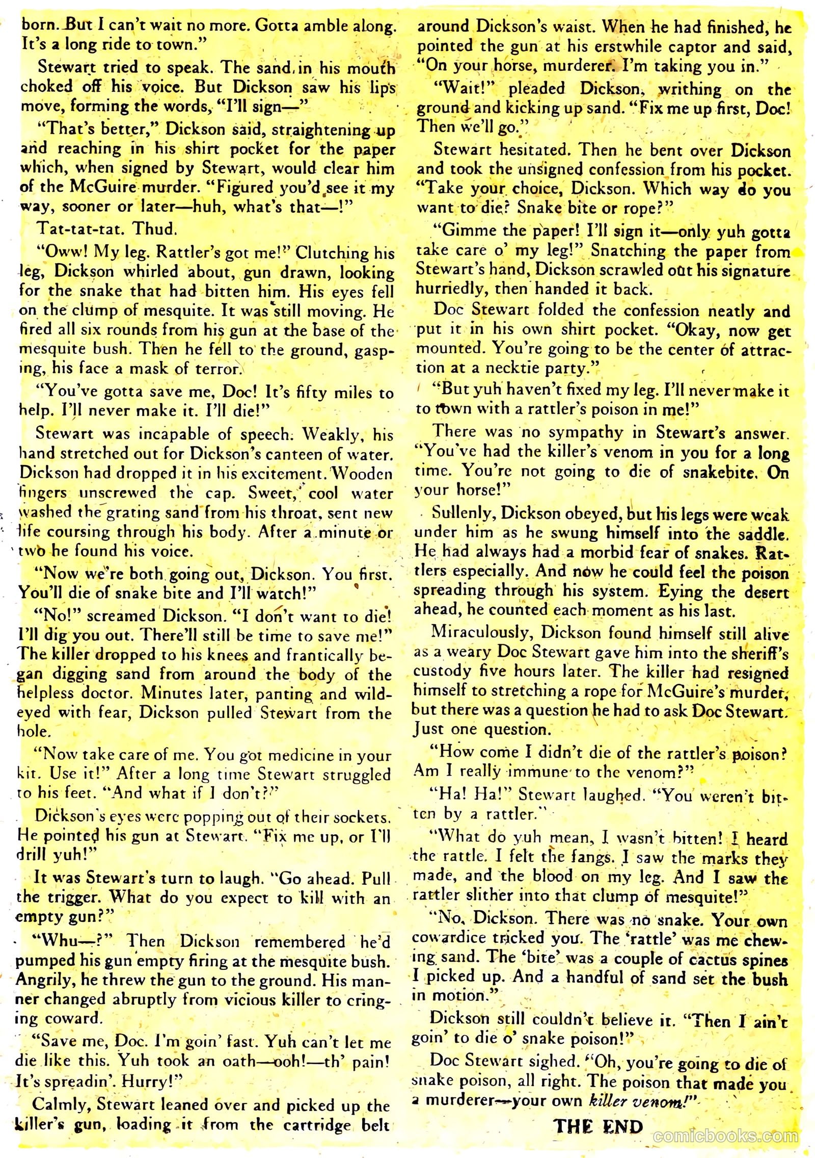The Hawk #3 (1952) — page 20