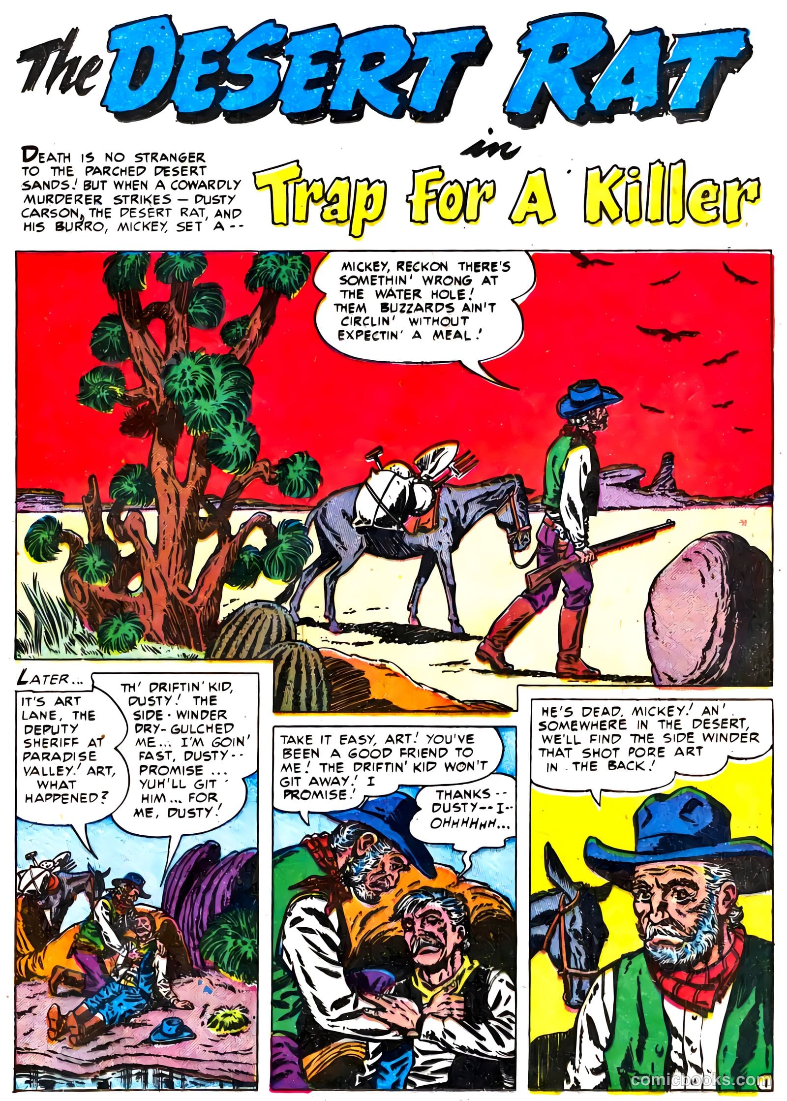 The Hawk #3 (1952) — page 22