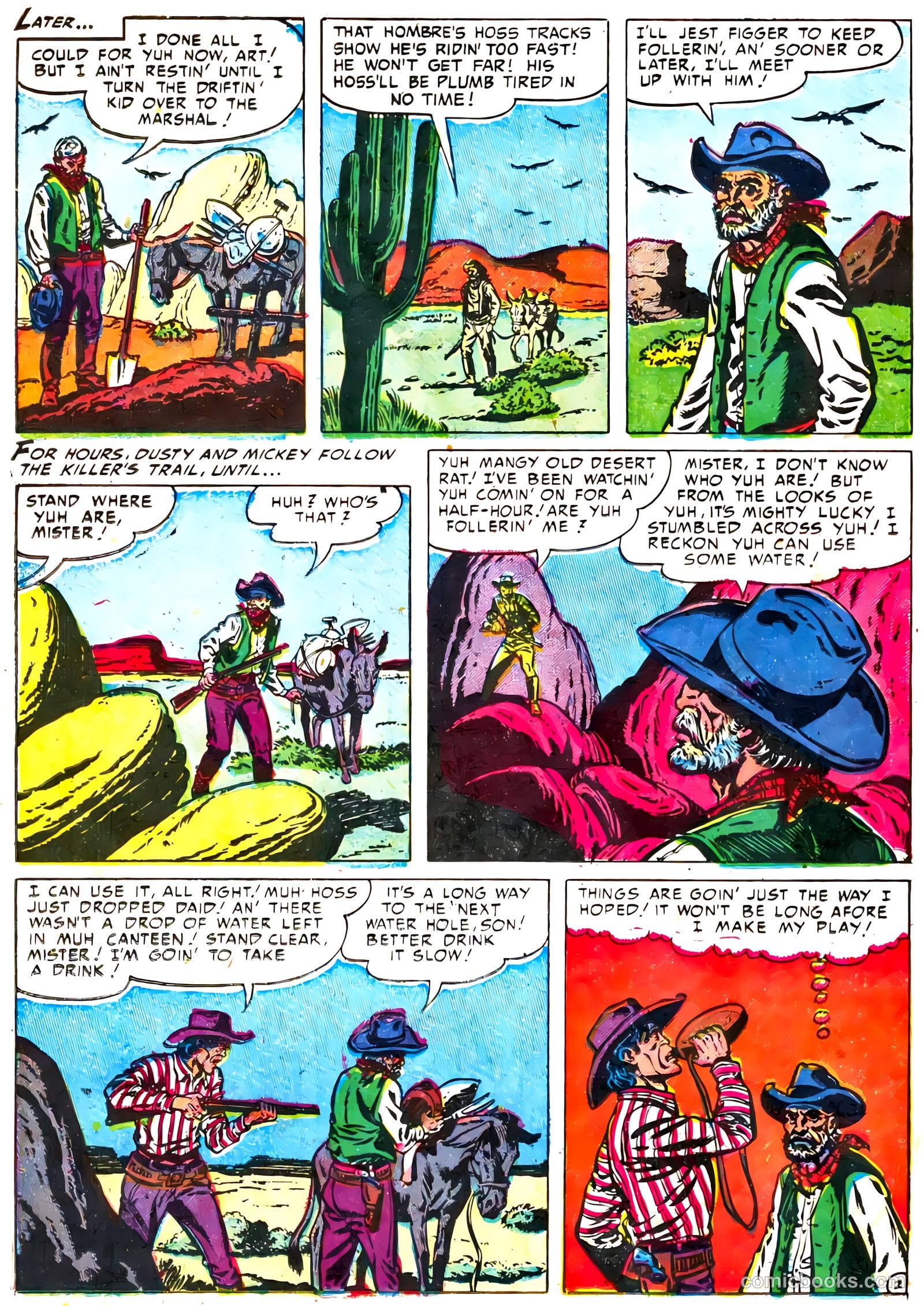 The Hawk #3 (1952) — page 23