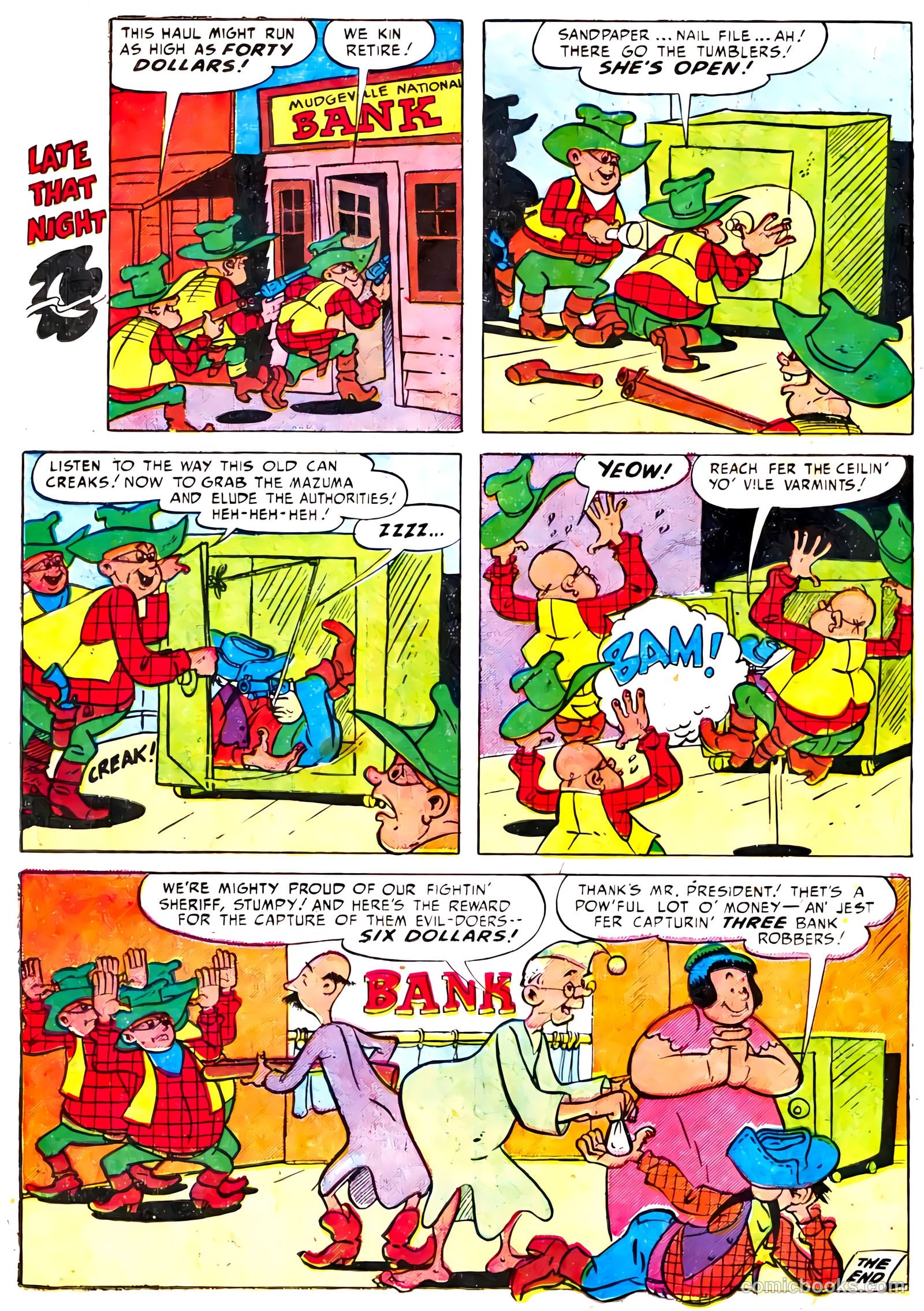 The Hawk #3 (1952) — page 27