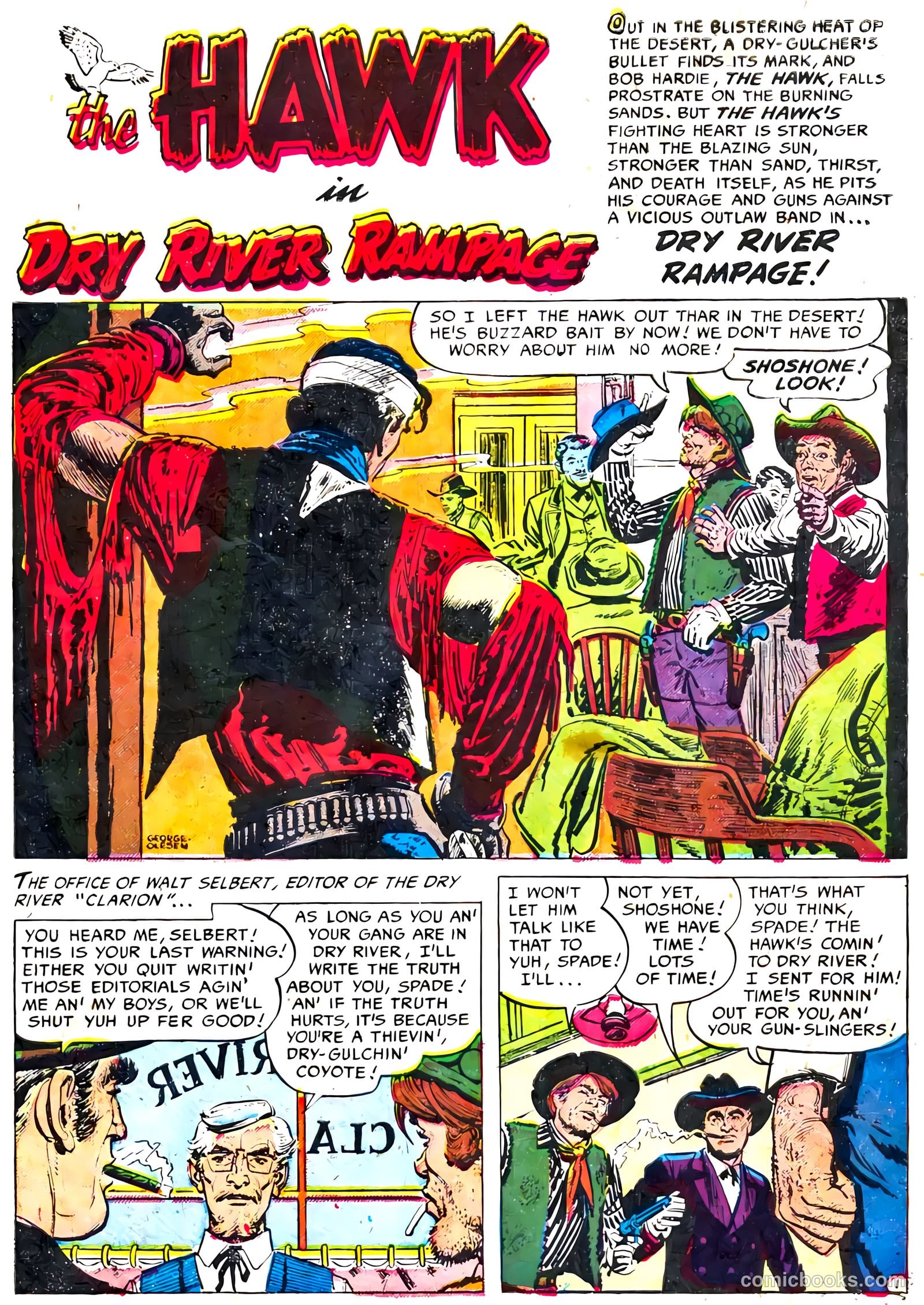 The Hawk #3 (1952) — page 28