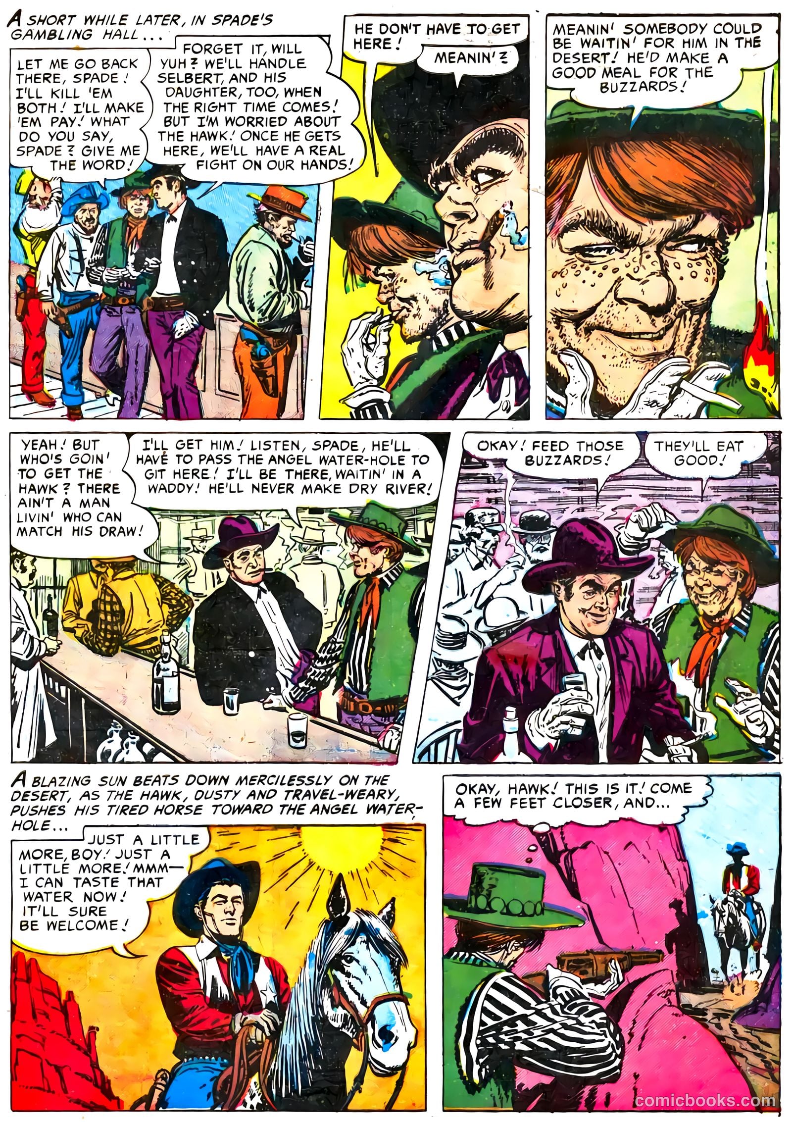 The Hawk #3 (1952) — page 30