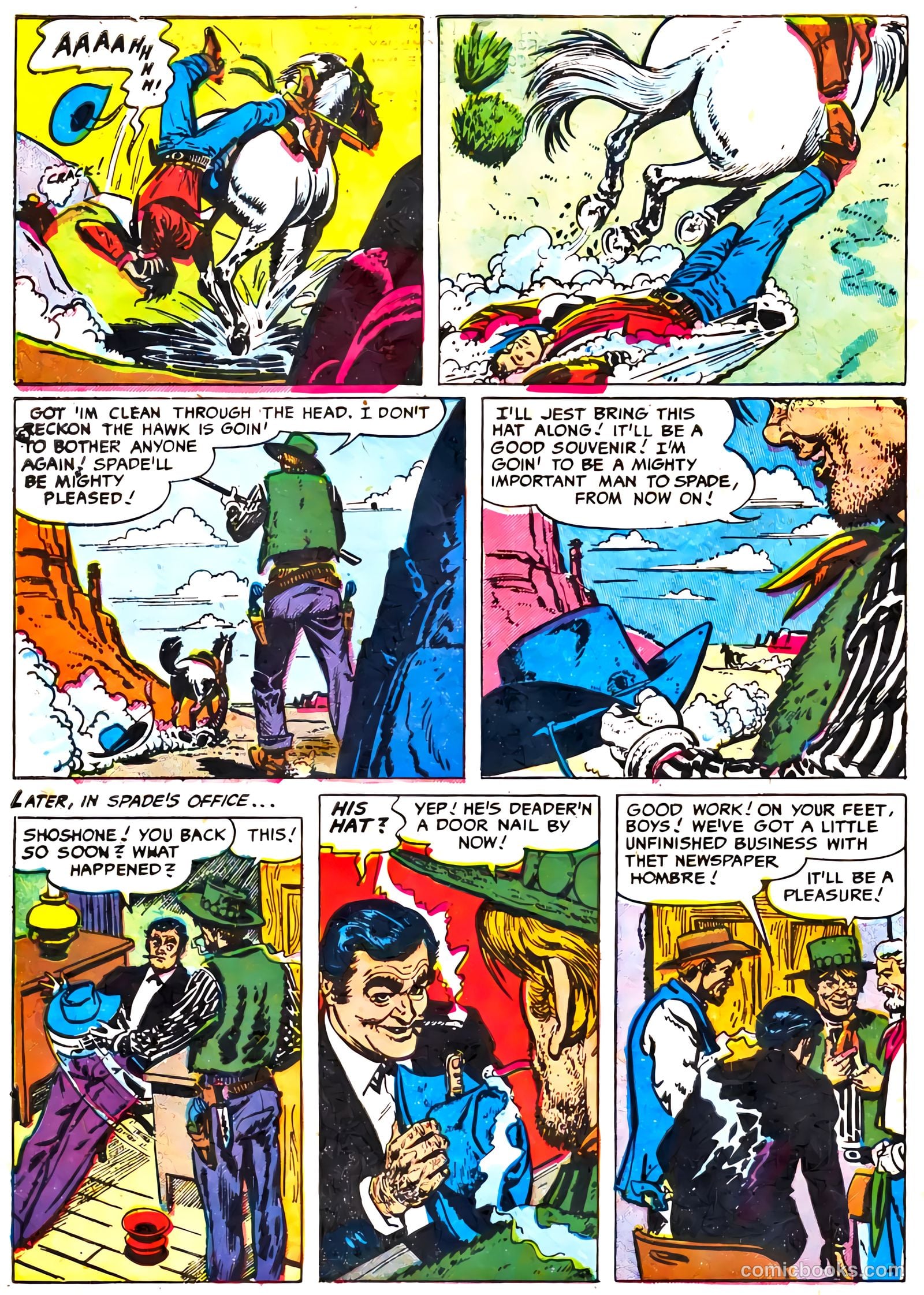 The Hawk #3 (1952) — page 31