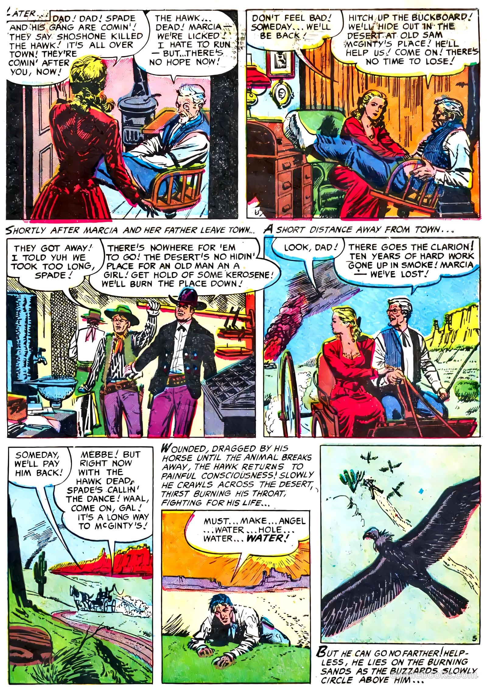 The Hawk #3 (1952) — page 32