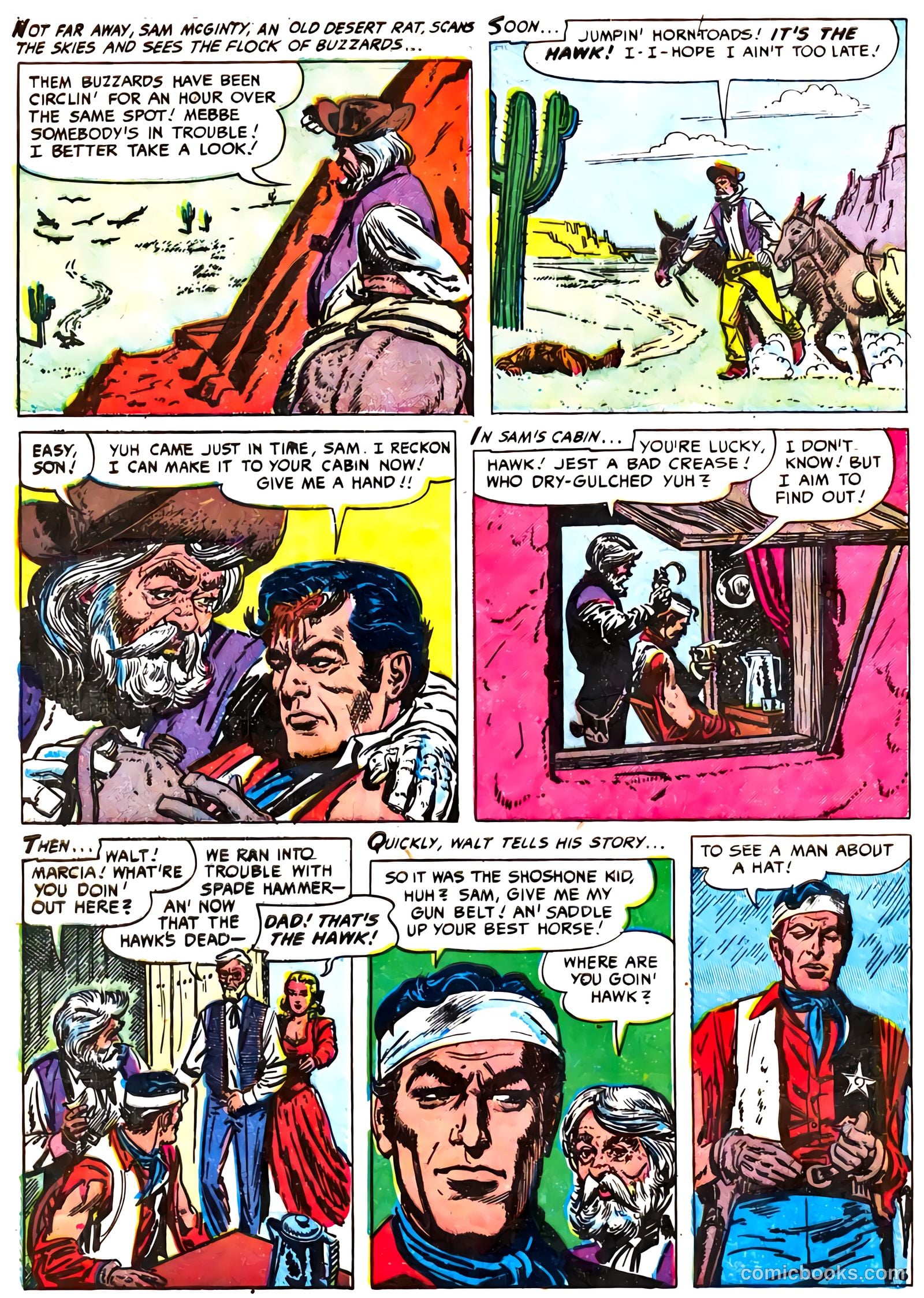 The Hawk #3 (1952) — page 33