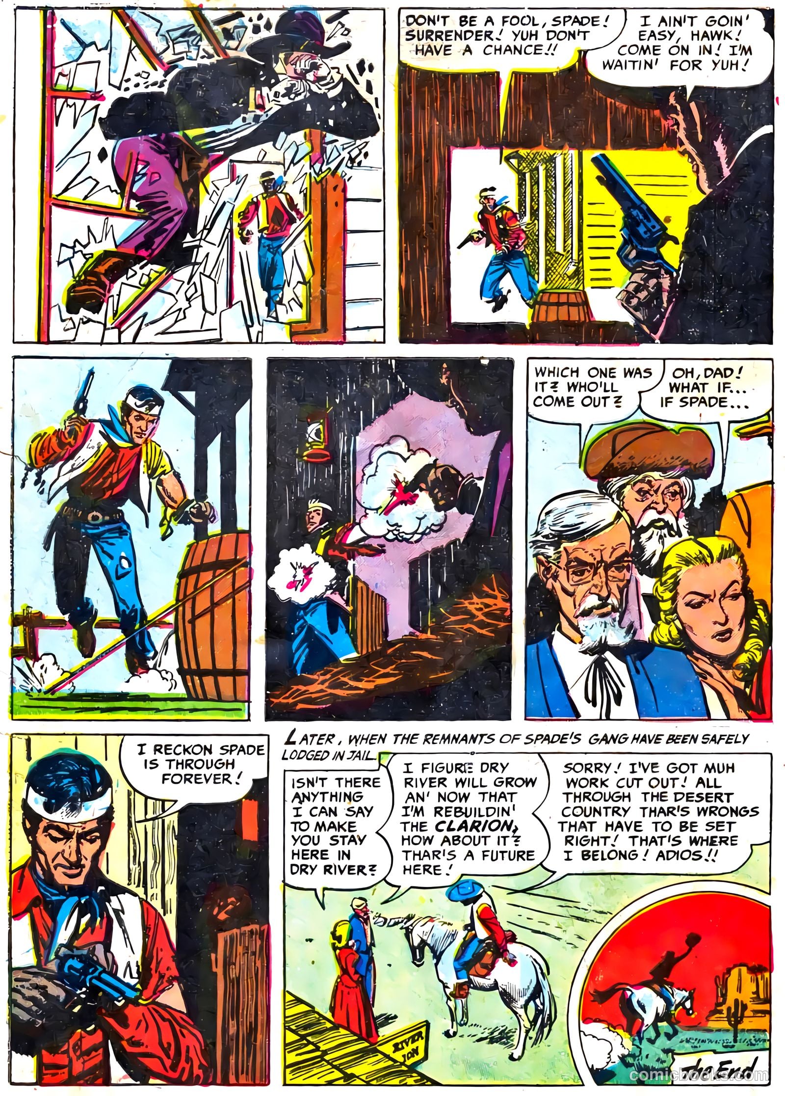 The Hawk #3 (1952) — page 35