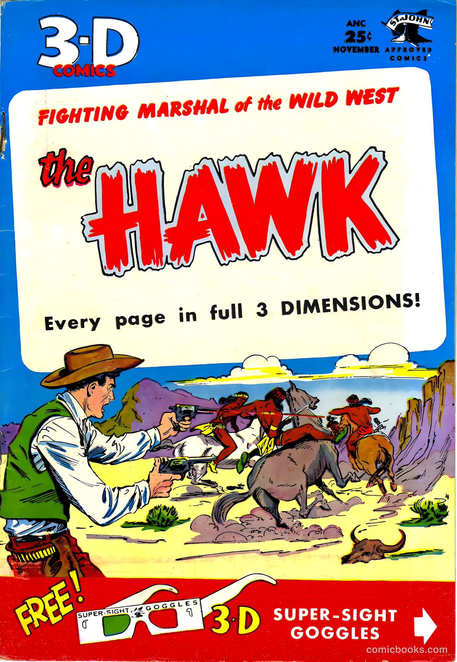 The Hawk 3-D #1