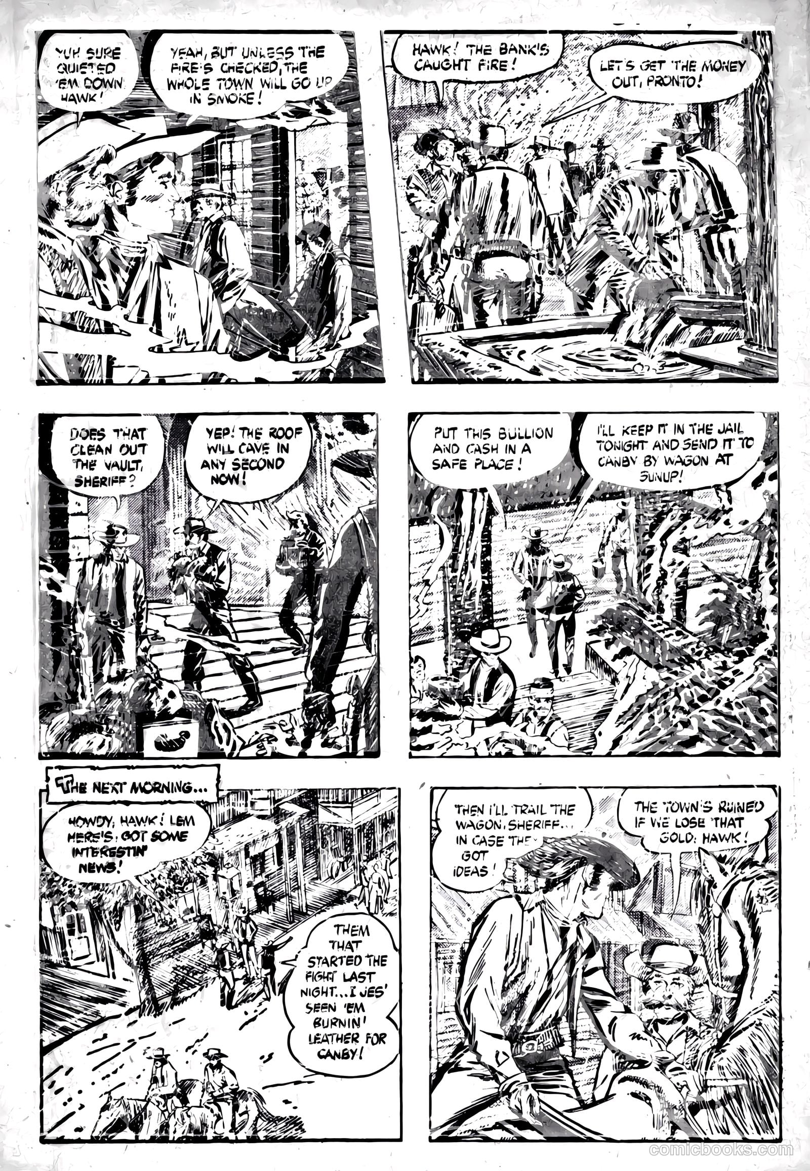 The Hawk 3-D #1 (1953) — page 5 of 33