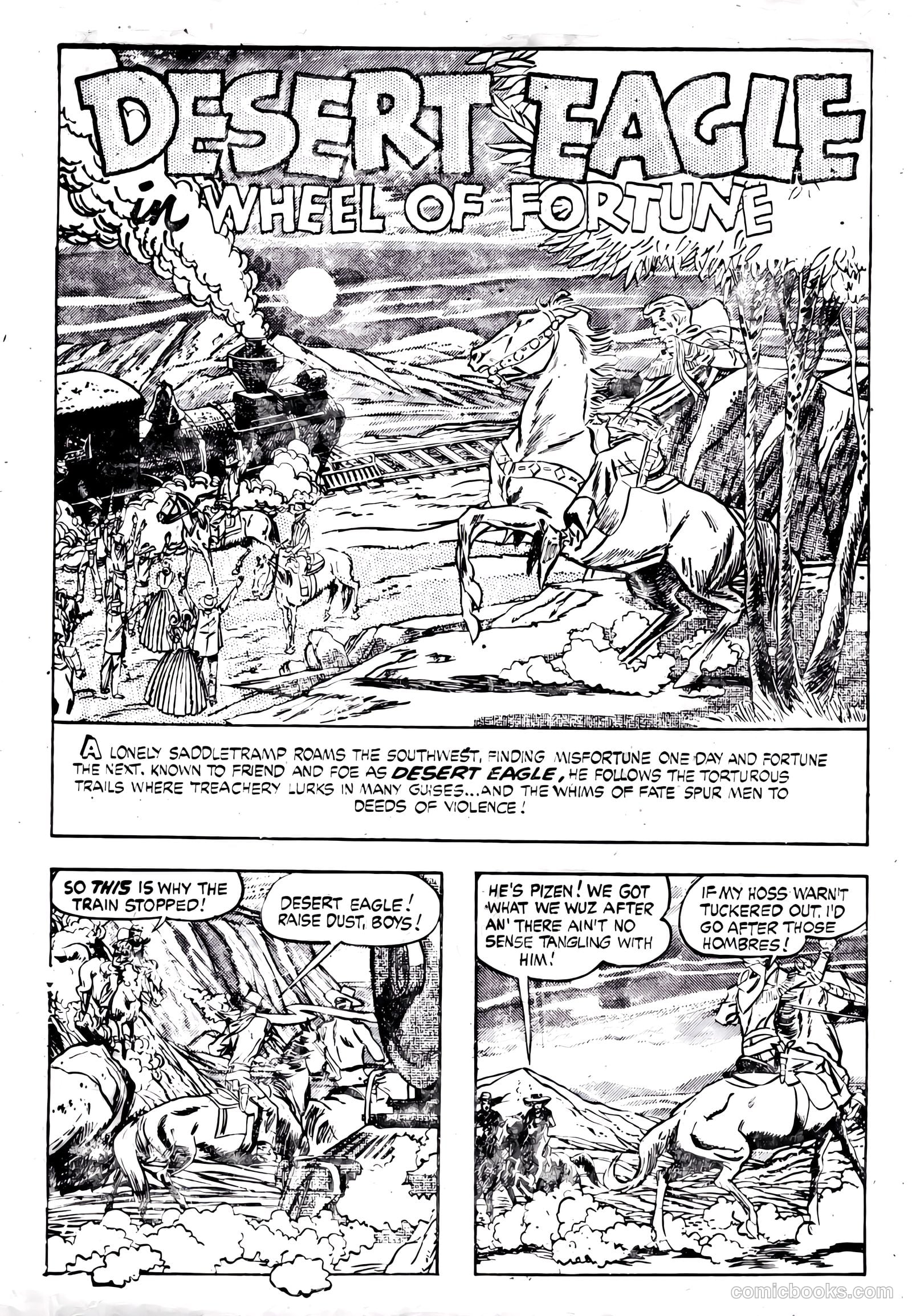 The Hawk 3-D #1 (1953) — page 9 of 33