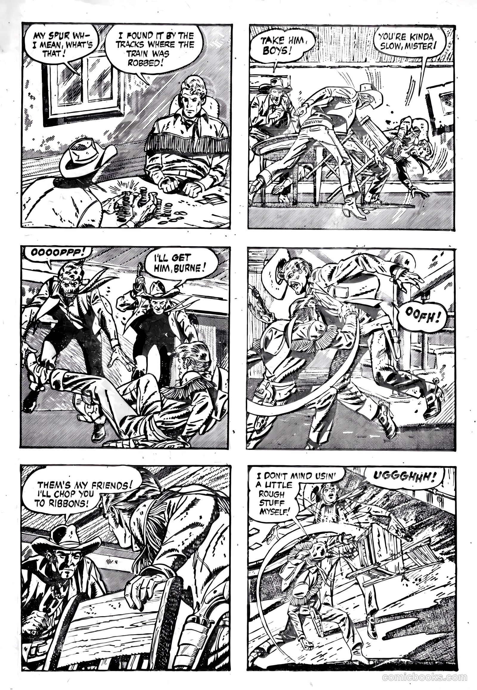 The Hawk 3-D #1 (1953) — page 12 of 33