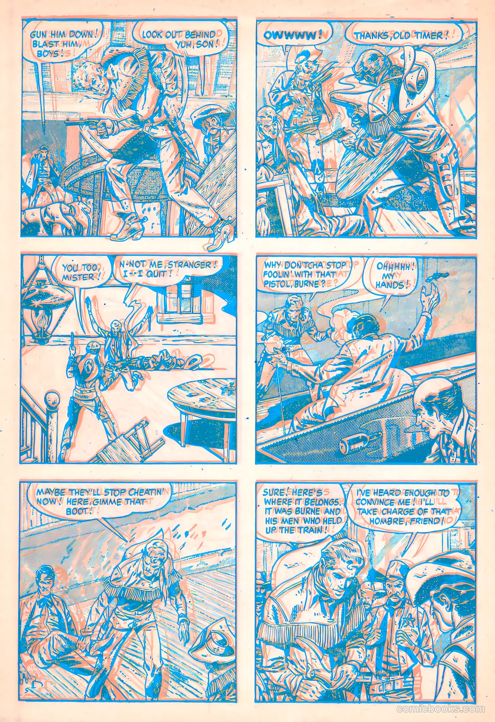 The Hawk 3-D #1 (1953) — page 13 of 33