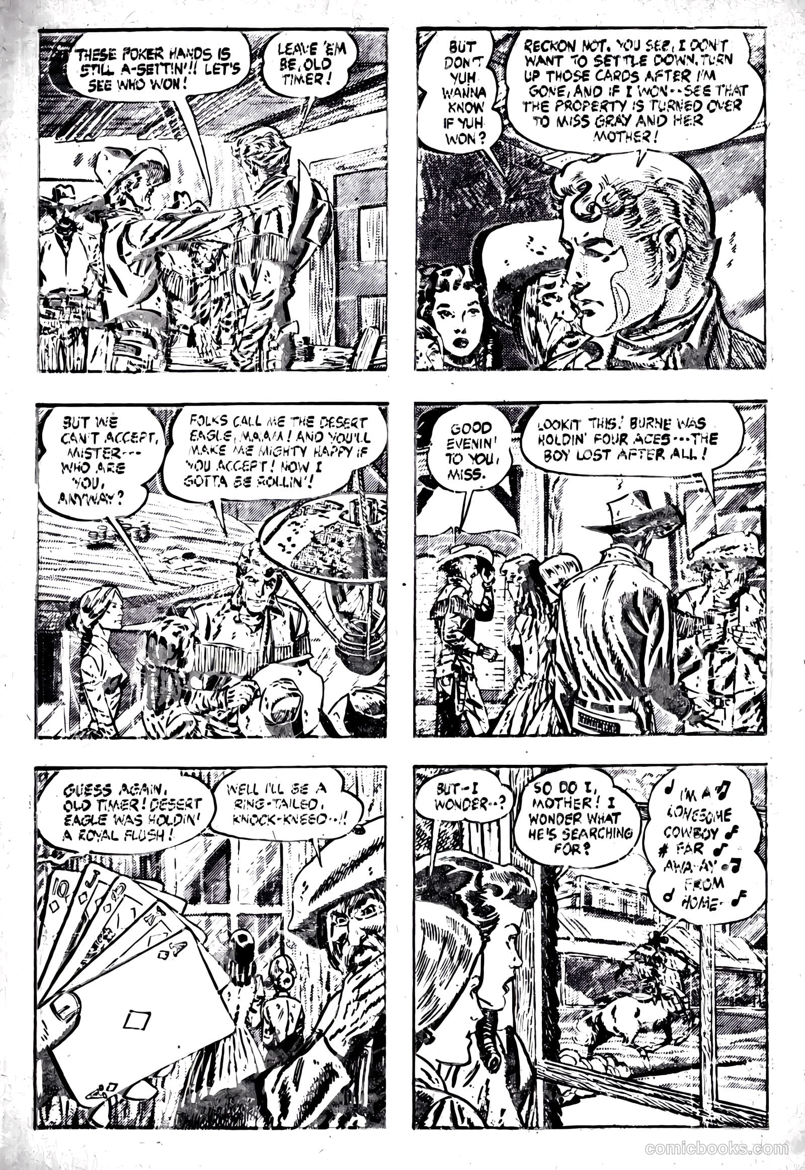 The Hawk 3-D #1 (1953) — page 14 of 33