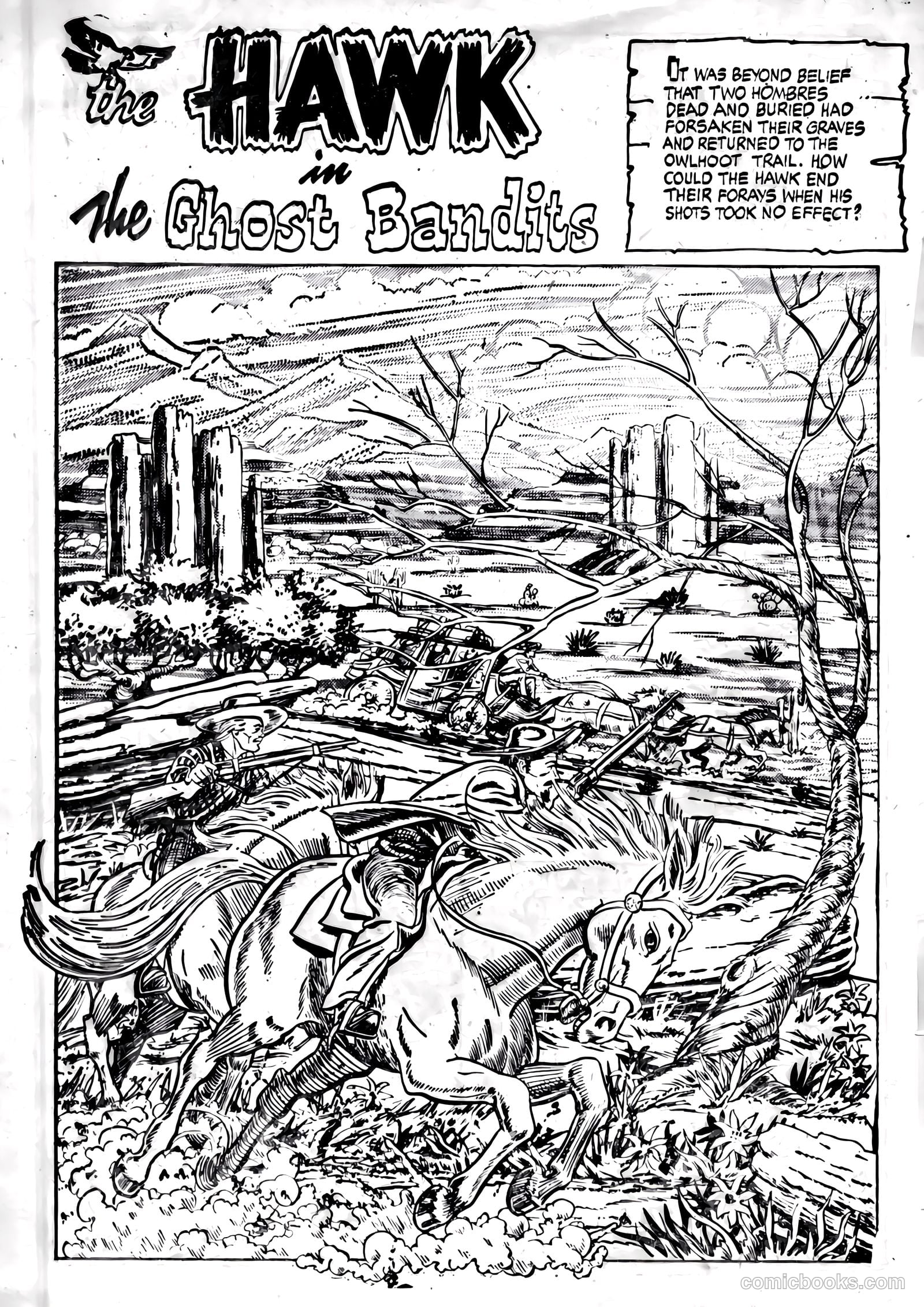 The Hawk 3-D #1 (1953) — page 15 of 33