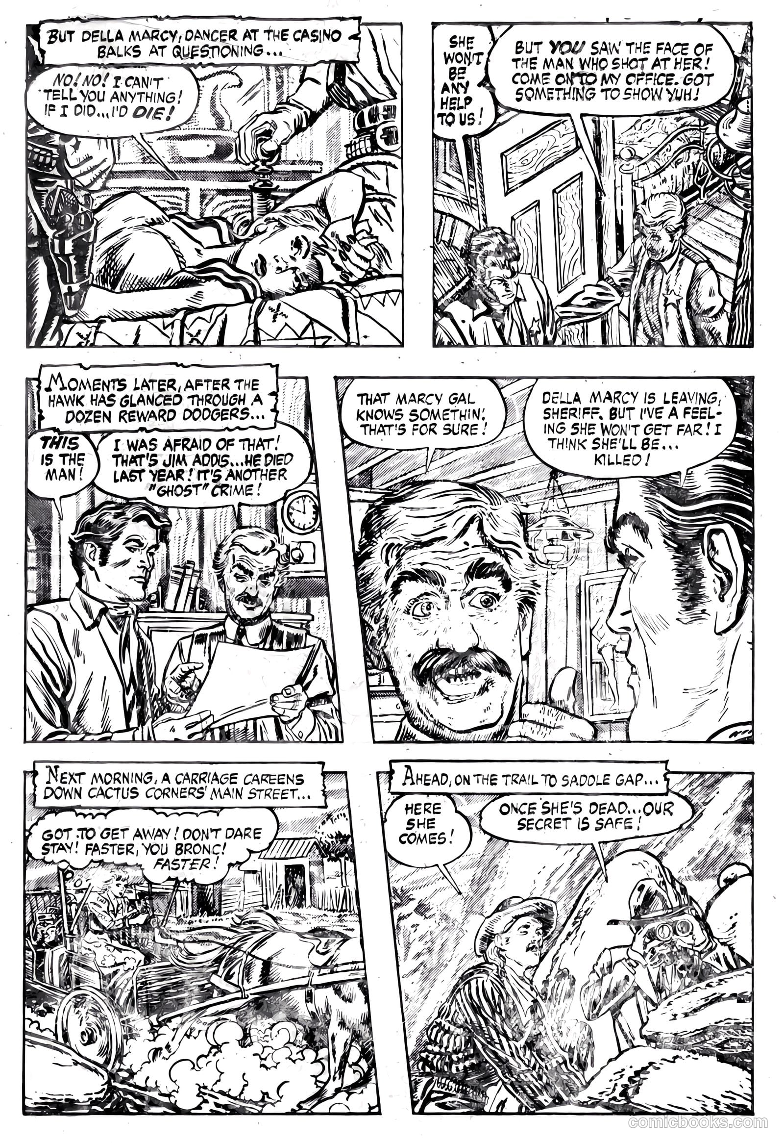 The Hawk 3-D #1 (1953) — page 18 of 33