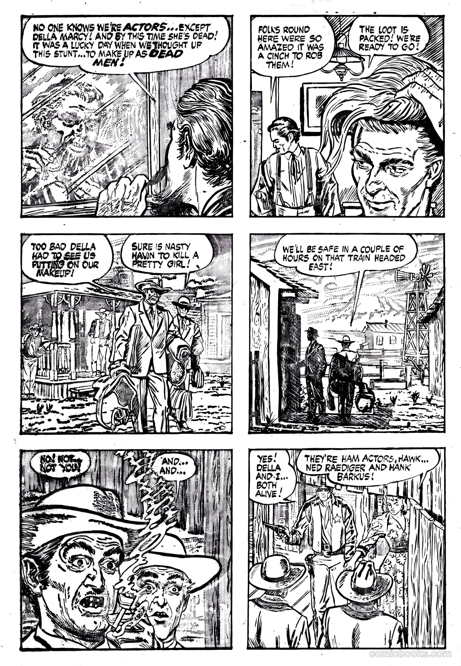 The Hawk 3-D #1 (1953) — page 21 of 33