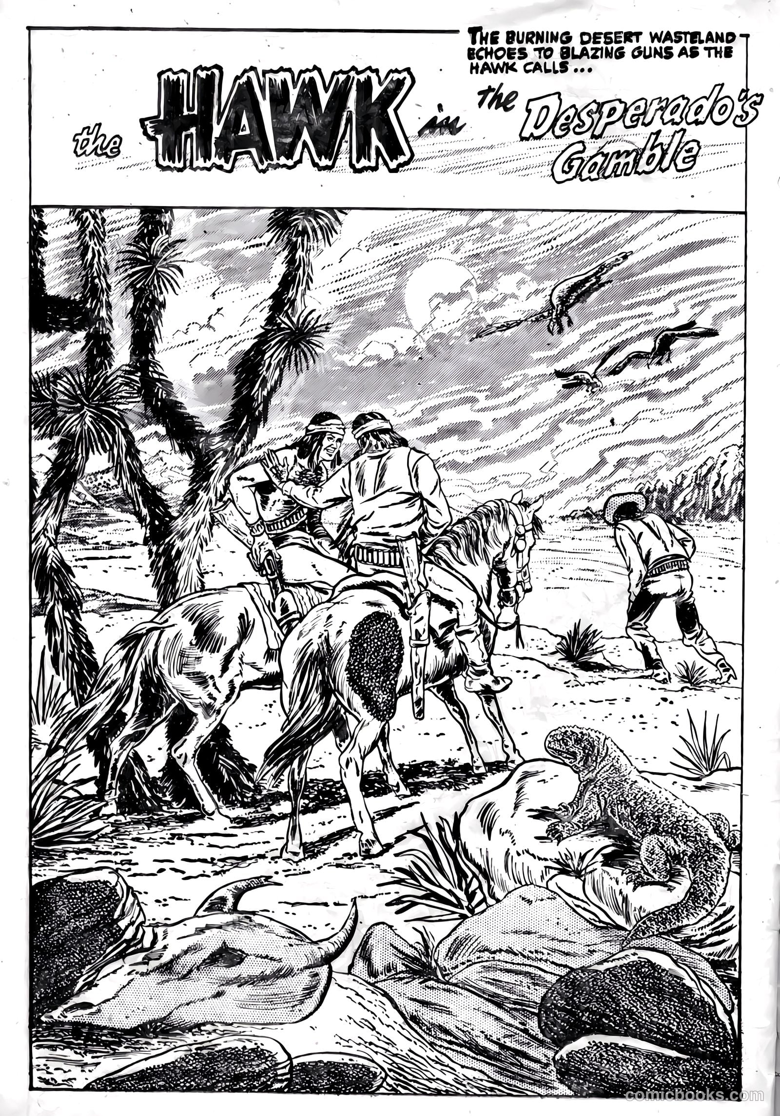 The Hawk 3-D #1 (1953) — page 25 of 33