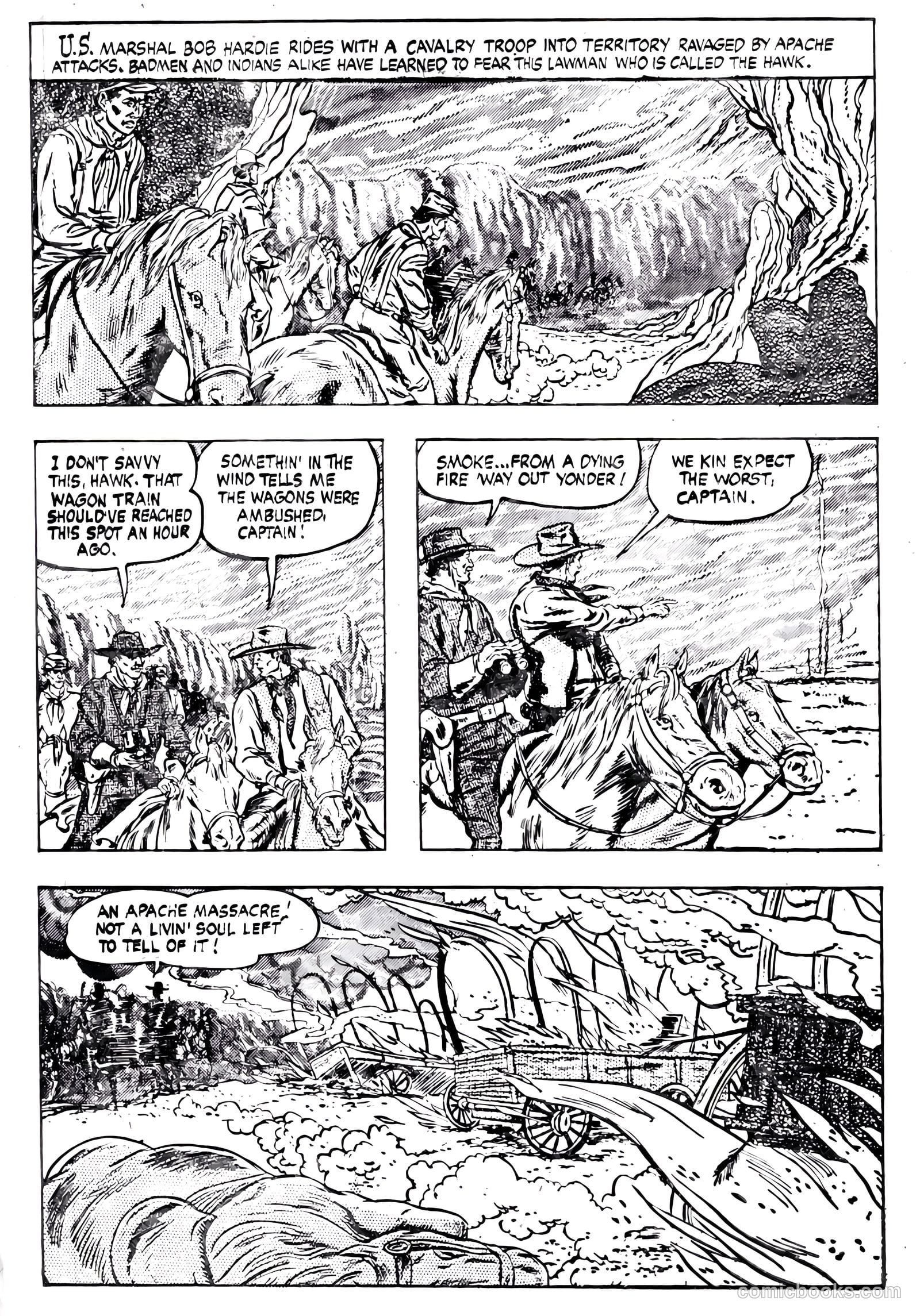 The Hawk 3-D #1 (1953) — page 26 of 33