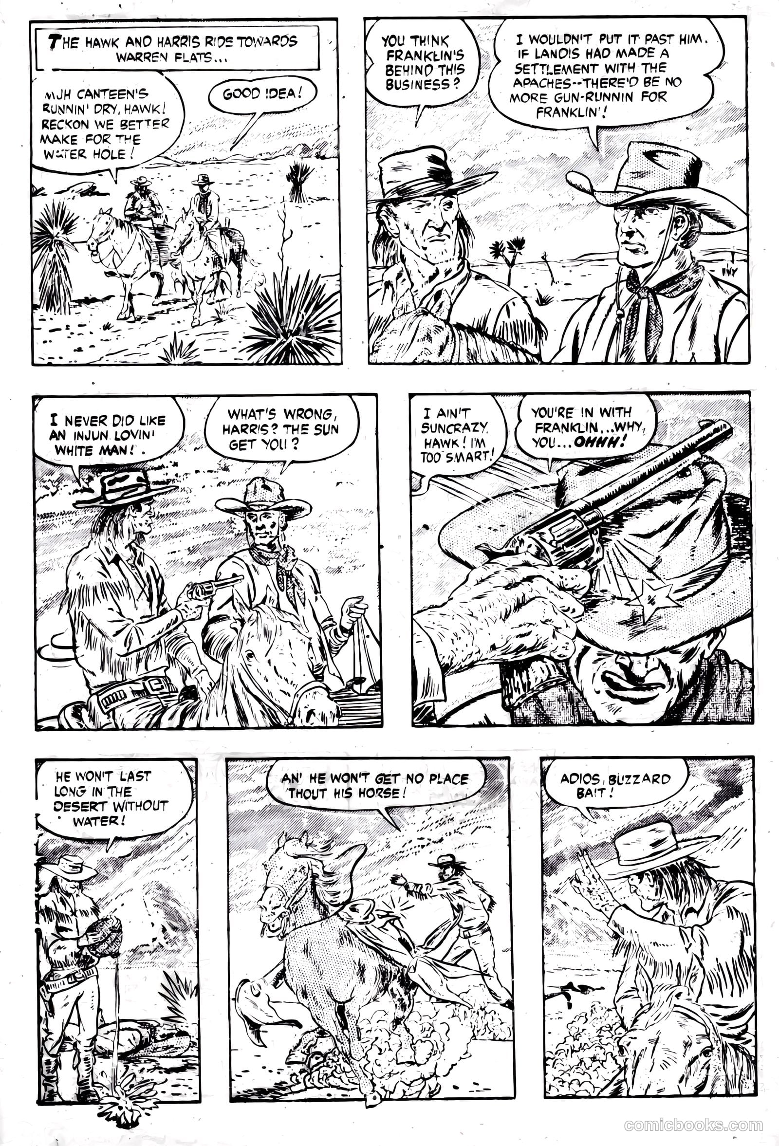 The Hawk 3-D #1 (1953) — page 29 of 33